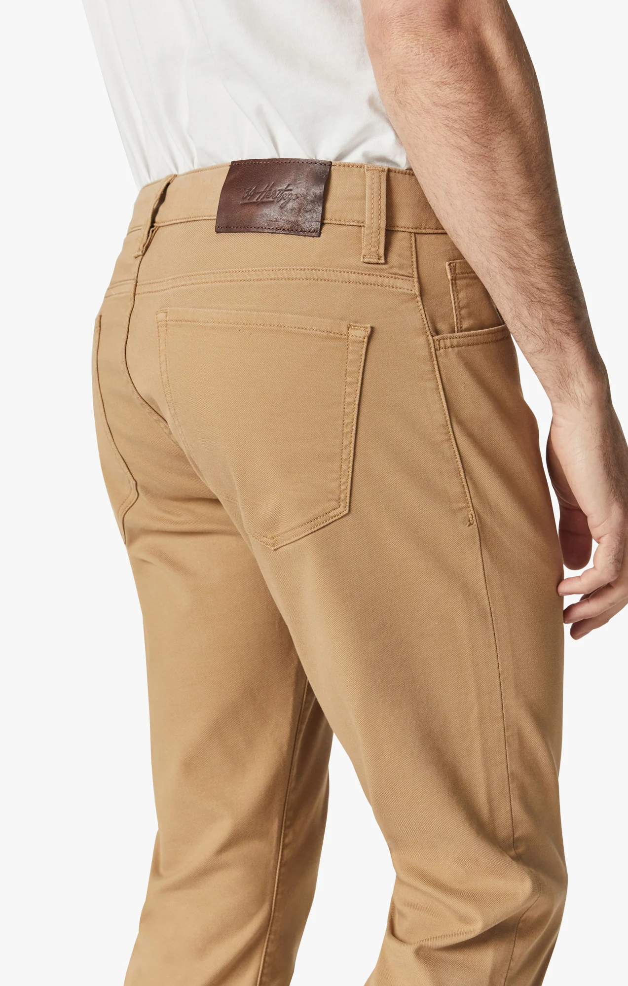 Courage Straight Leg Pants In British Khaki Comfort - Image 5