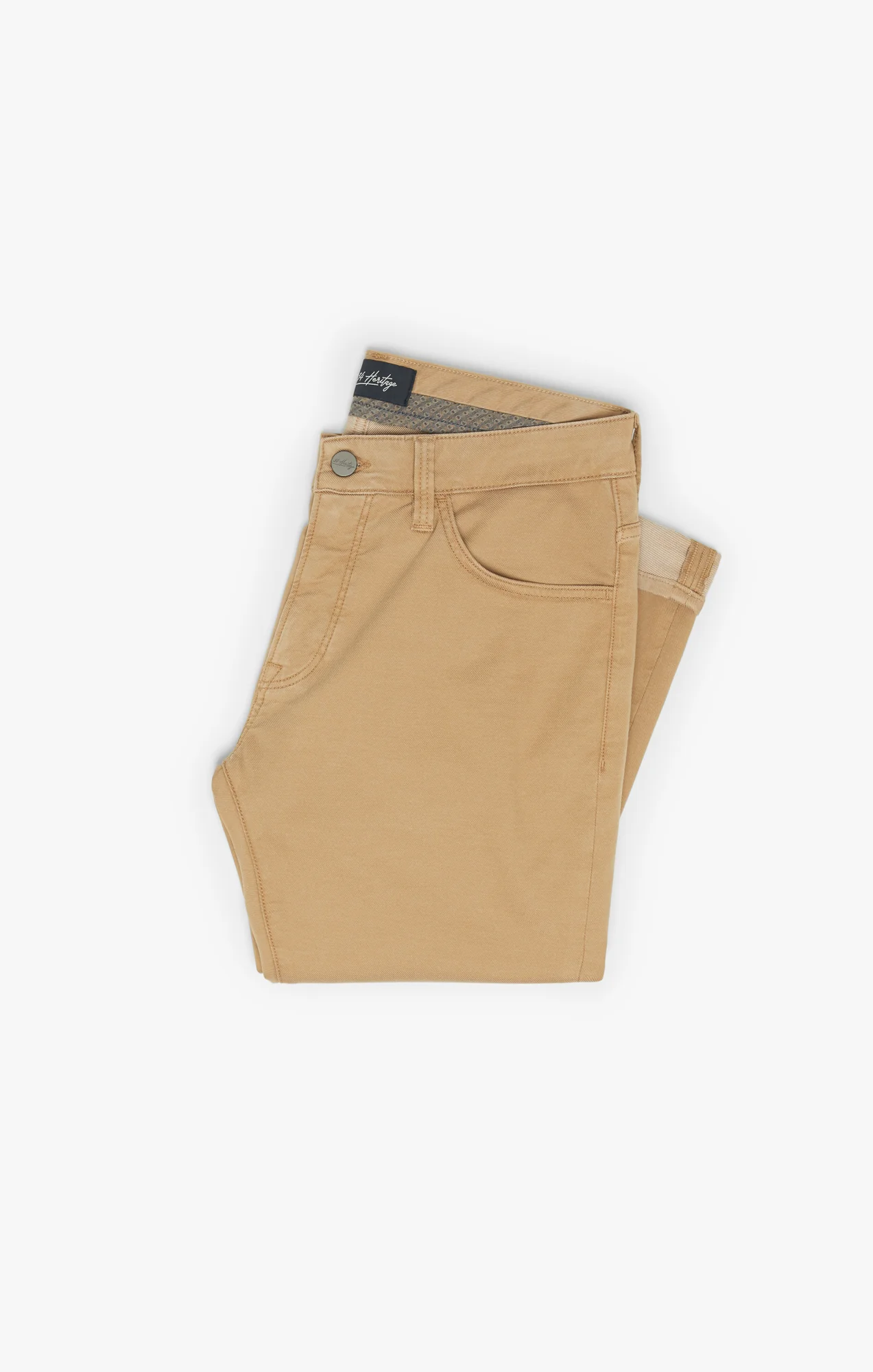 Courage Straight Leg Pants In British Khaki Comfort - Image 6
