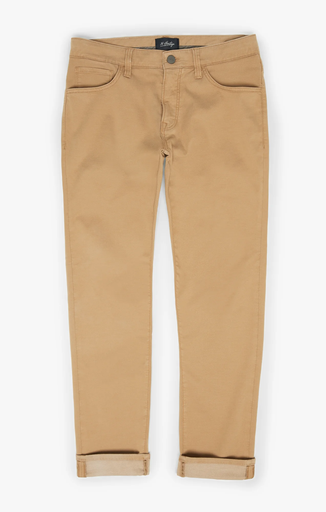 Courage Straight Leg Pants In British Khaki Comfort - Image 8