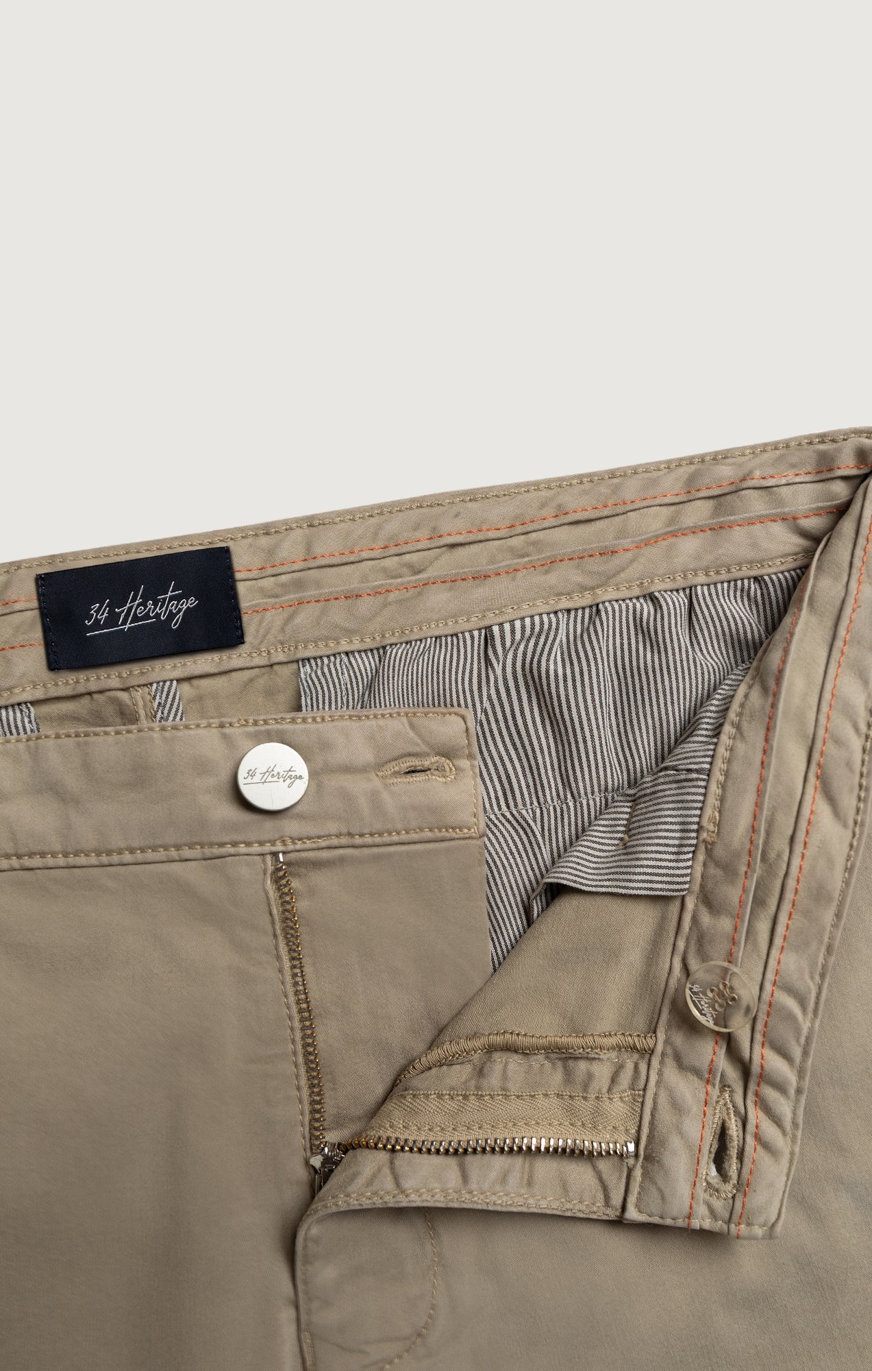 Arizona Slim Shorts In Aluminum Twill - Image 8