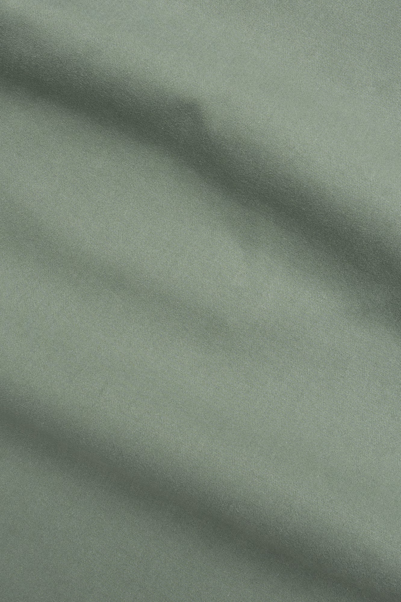 Arizona Slim Shorts In Iceberg Green Twill - Image 6
