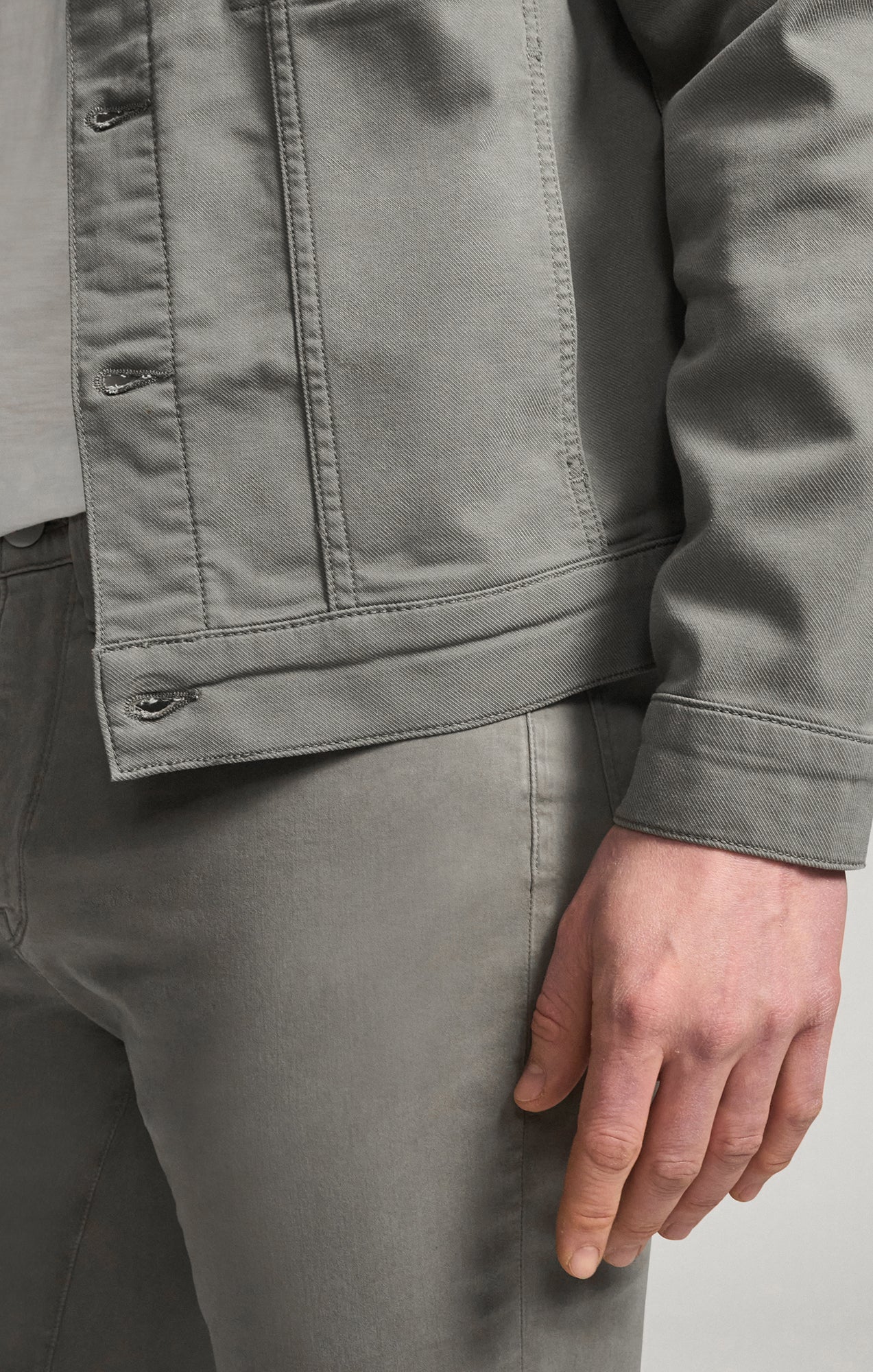 Bologna Jacket in Steel Coolmax - Image 10