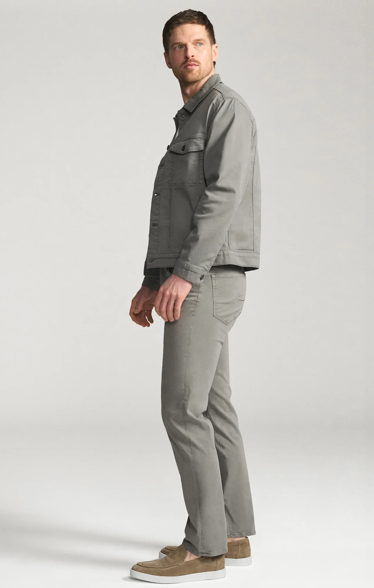 Bologna Jacket in Steel Coolmax - Image 9