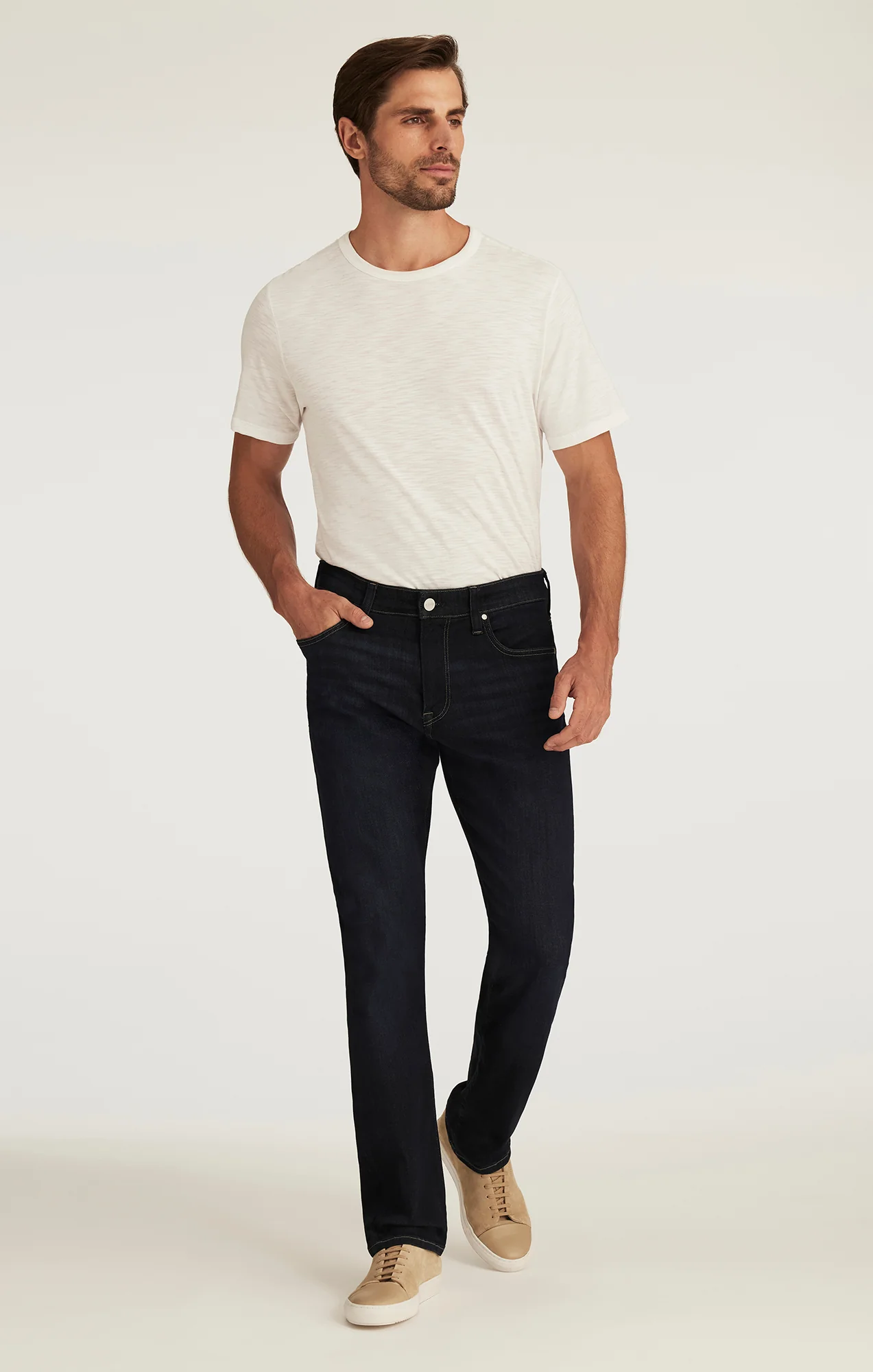 Camino Relaxed Straight Jeans in Deep Urban - Image 3
