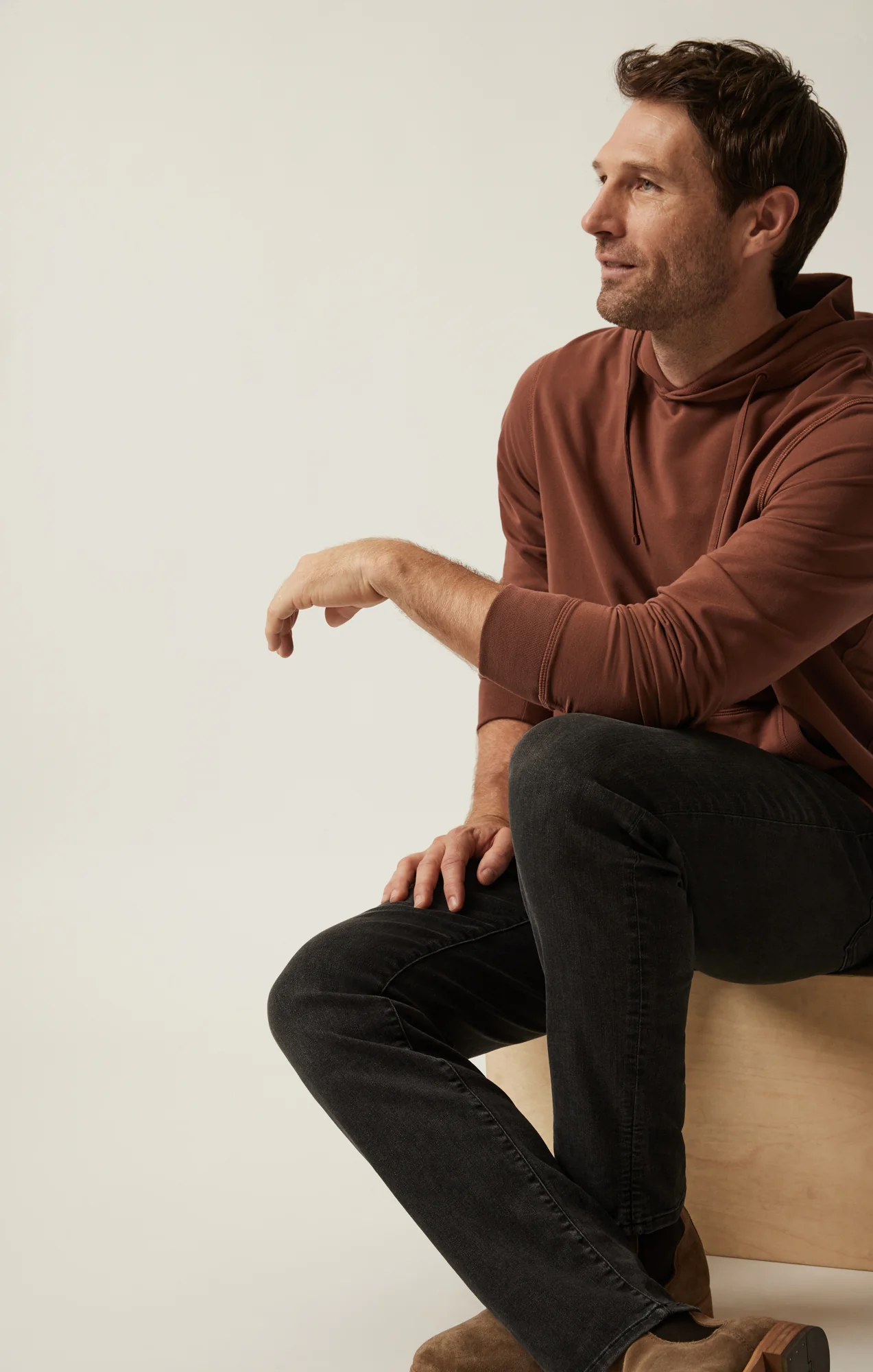 Champ Athletic Fit Pants in Dark Smoke Refined - Image 6