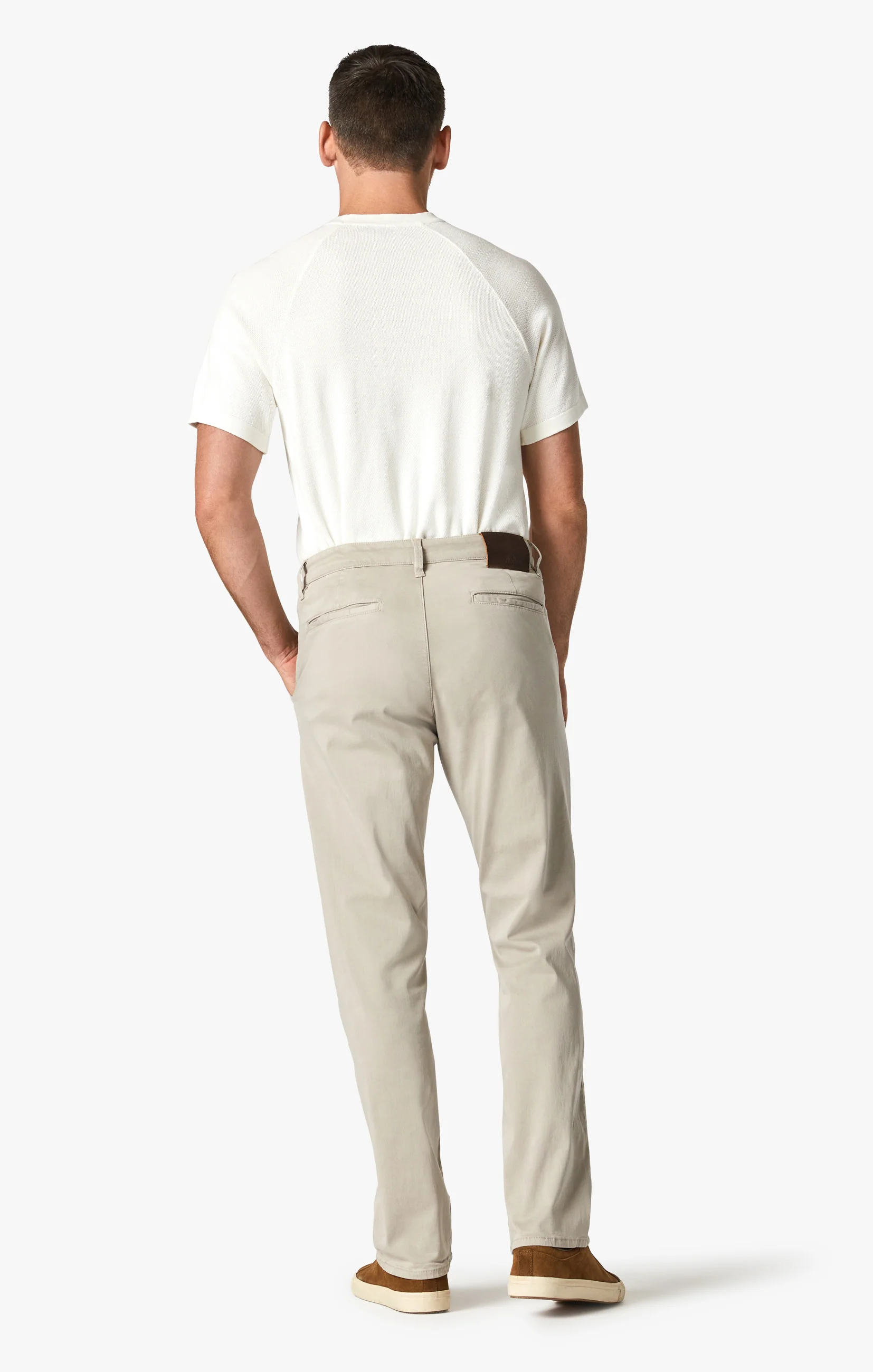 Charisma Relaxed Straight Chino Pants In Dawn Twill - Image 3