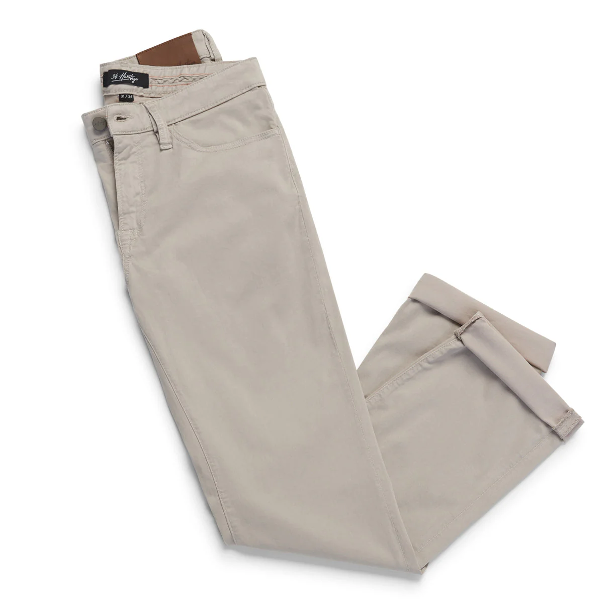 Charisma Relaxed Straight Chino Pants In Dawn Twill - Image 8