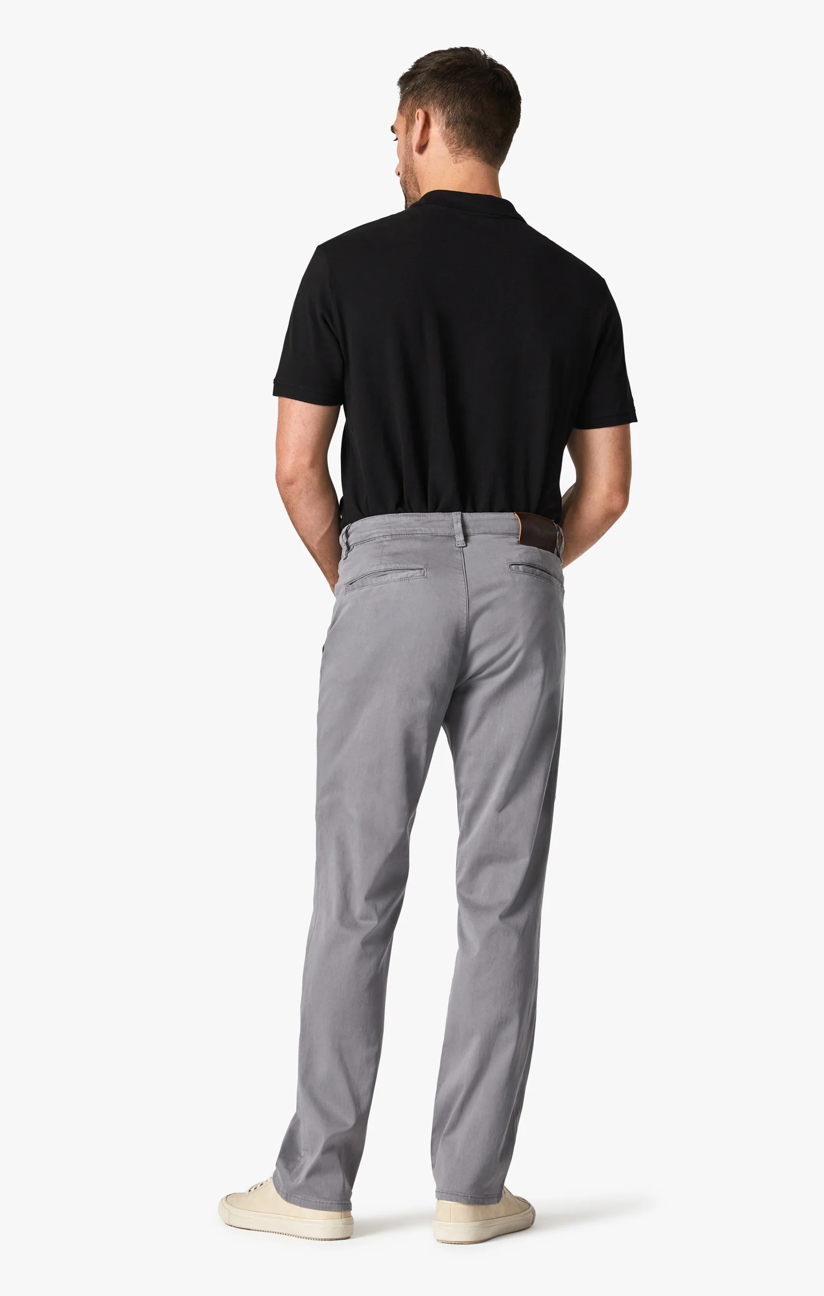 Charisma Relaxed Straight Chino Pants In Shark Twill - Image 4