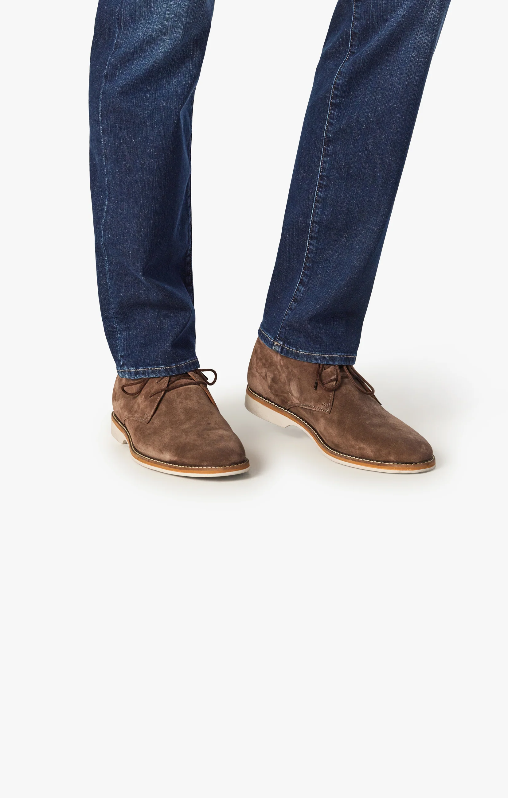 Charisma Relaxed Straight Jeans In Dark Brushed Soft Denim - Image 7