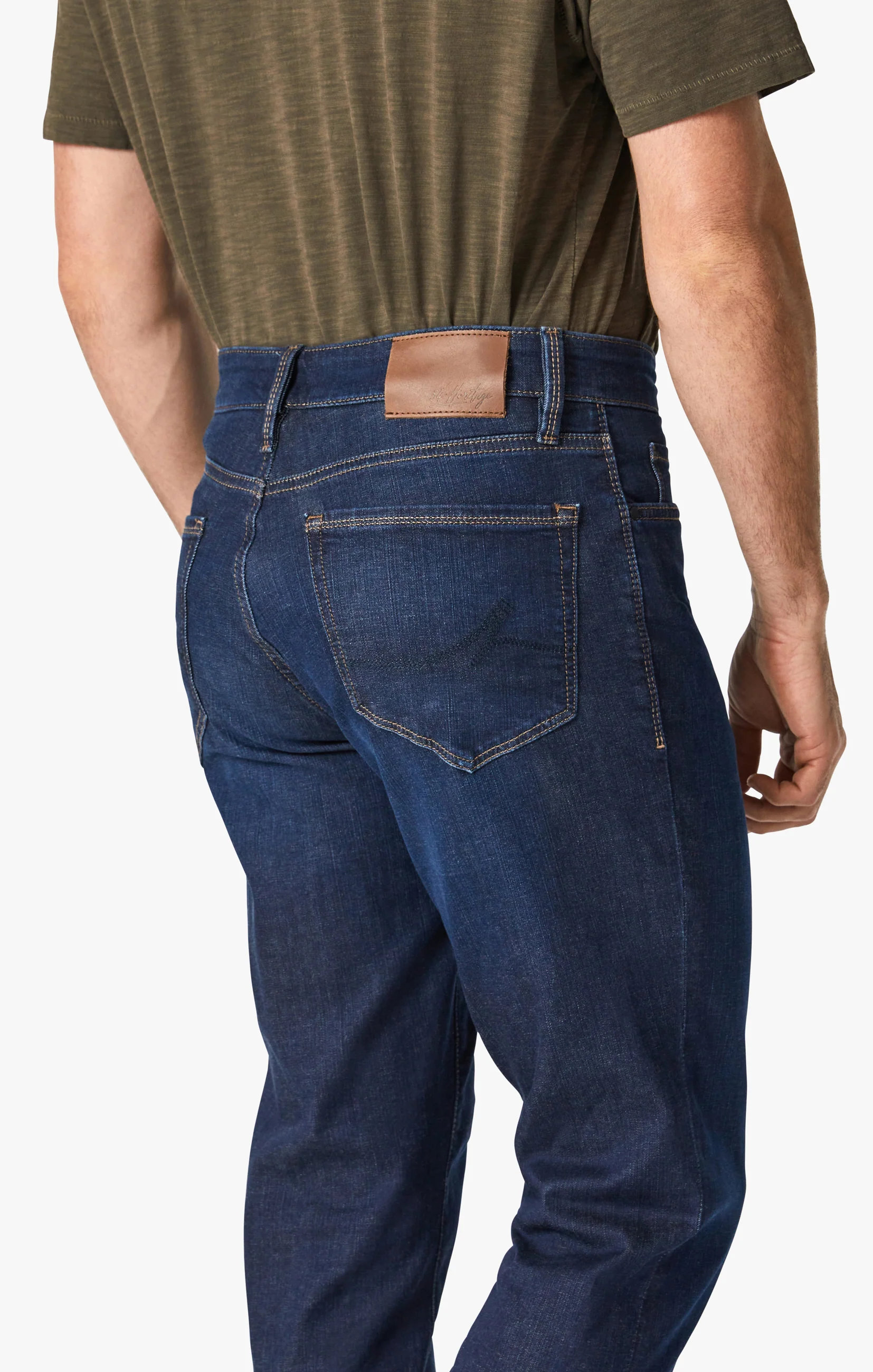 Charisma Relaxed Straight Jeans In Dark Cashmere - Image 5