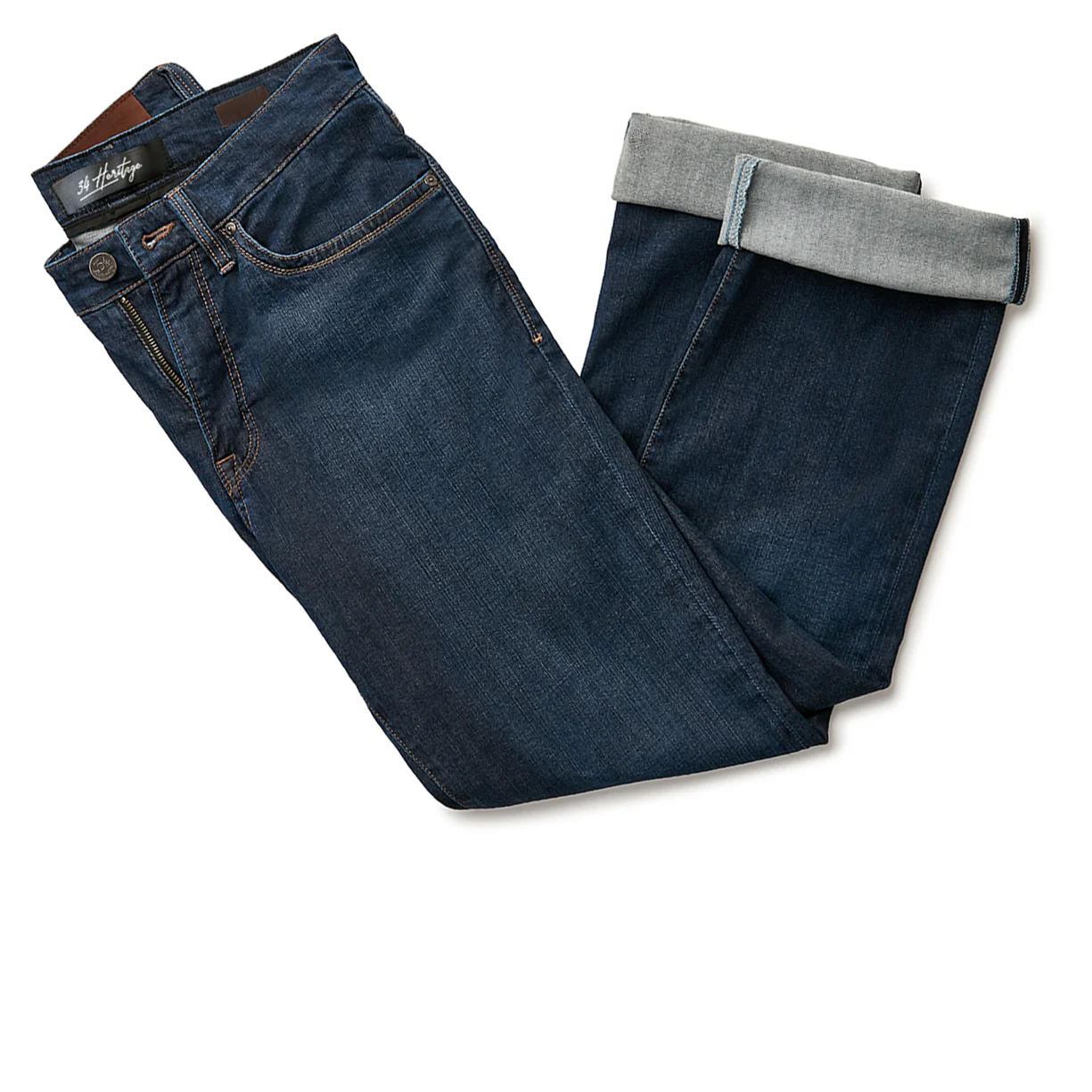 Charisma Relaxed Straight Jeans In Dark Cashmere - Image 9