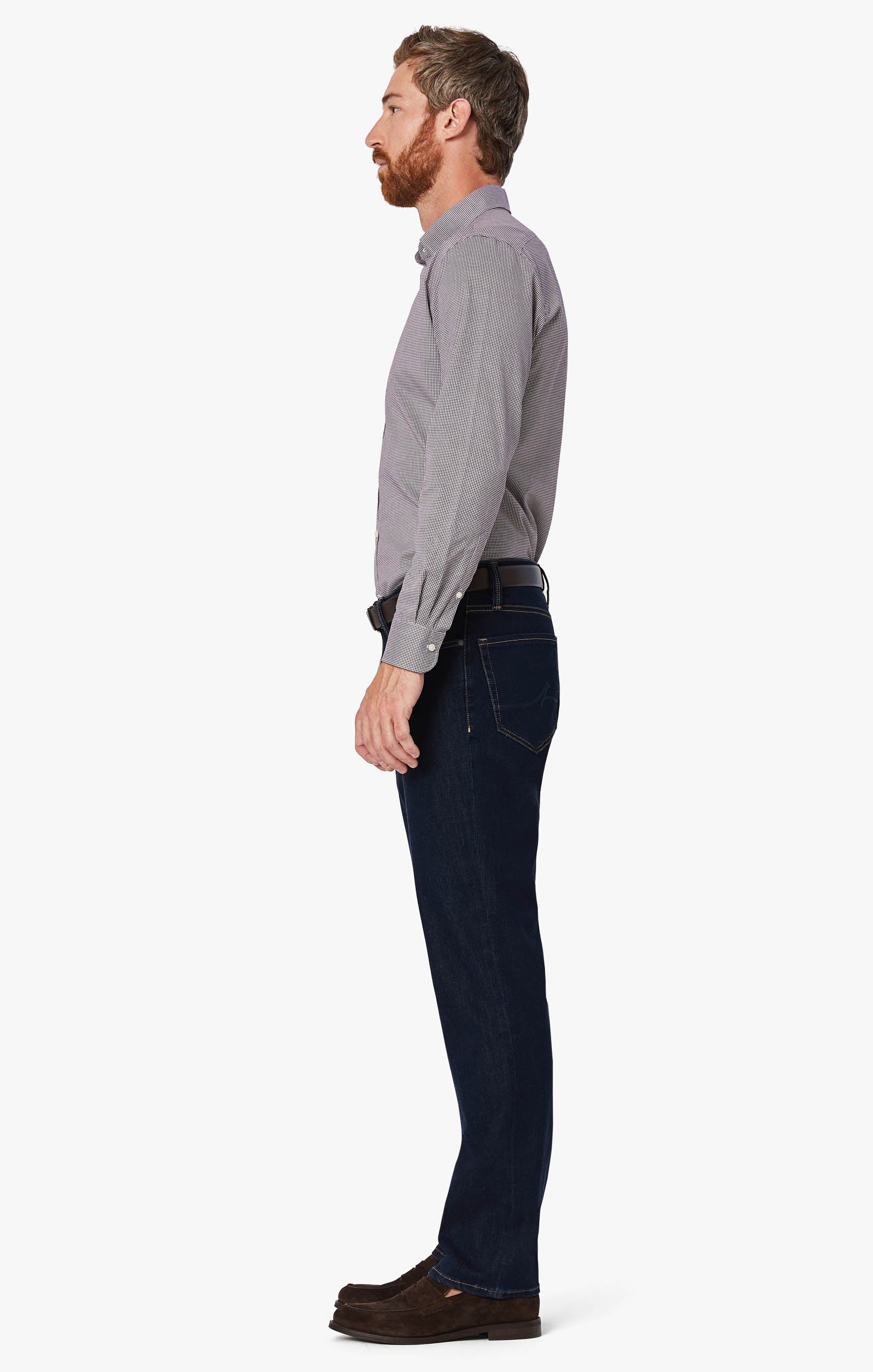 Charisma Relaxed Straight Leg Jeans In Dark Siena - Image 3