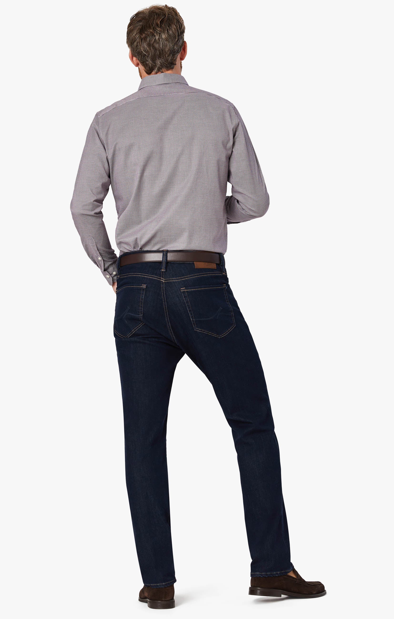 Charisma Relaxed Straight Leg Jeans In Dark Siena - Image 6