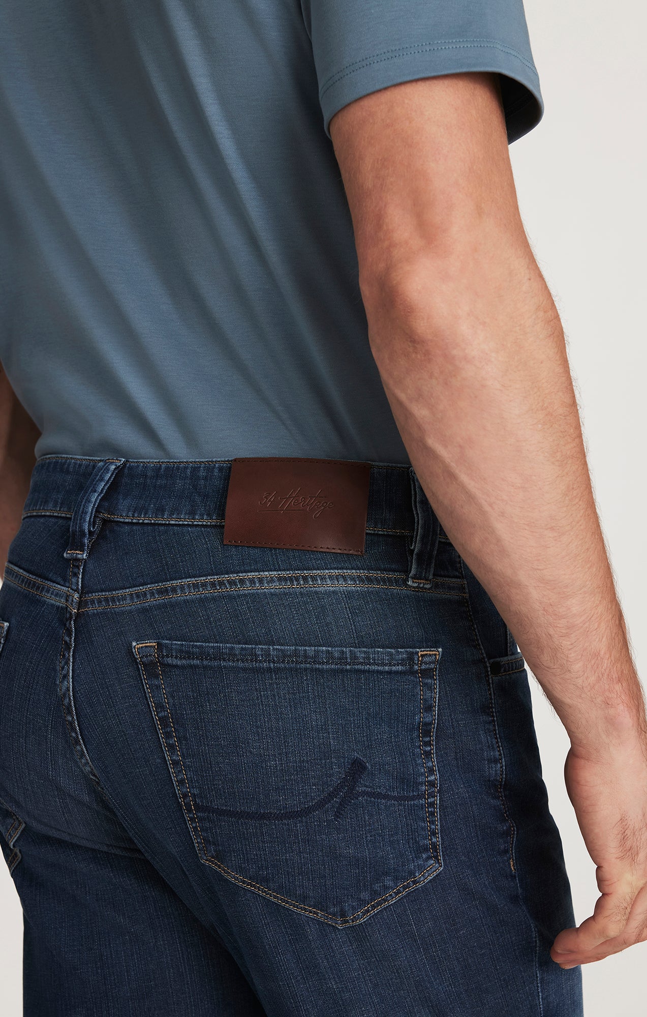 Charisma Relaxed Straight Leg Jeans In Dark Soft - Image 5