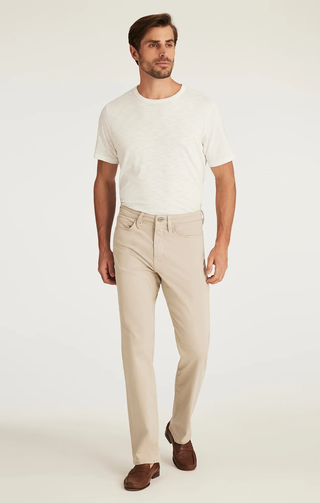 Charisma Relaxed Straight Leg Pants in Dawn Twill - Image 3