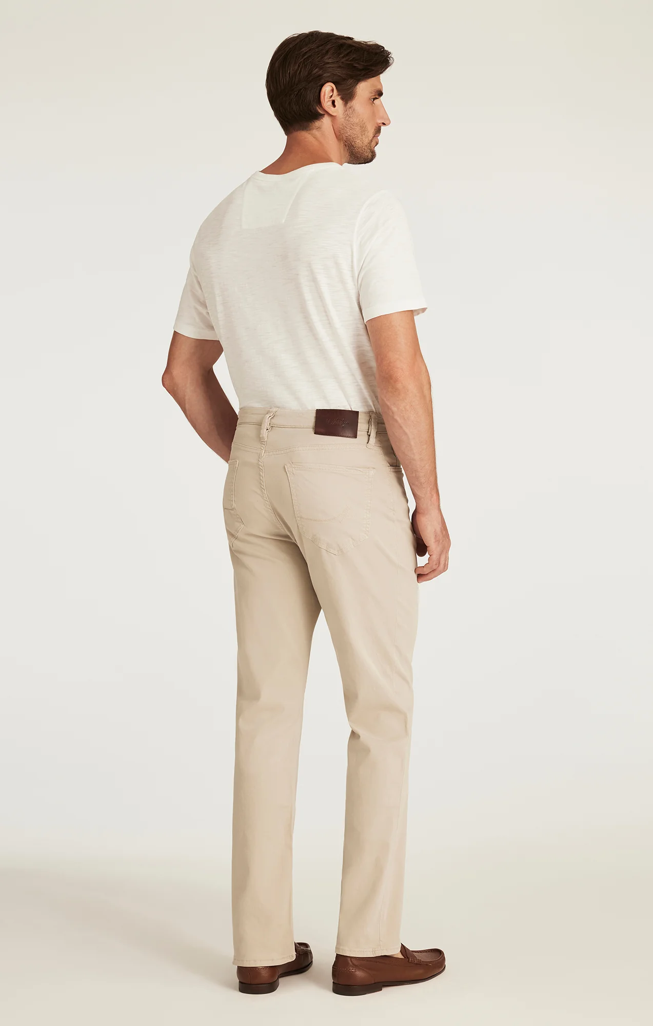 Charisma Relaxed Straight Leg Pants in Dawn Twill - Image 4
