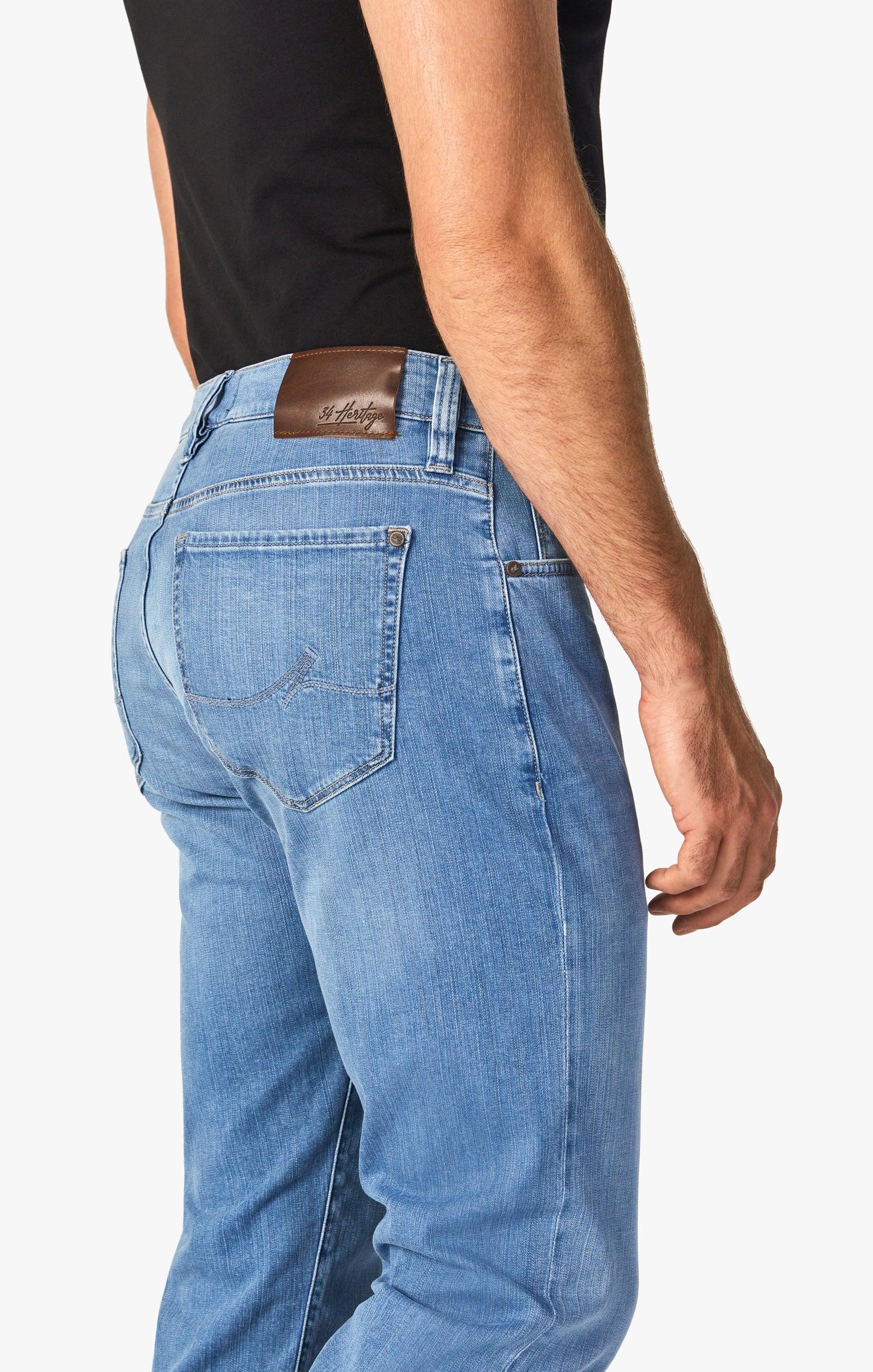 Charisma Relaxed Straight Jeans In Light Soft Denim - Image 3