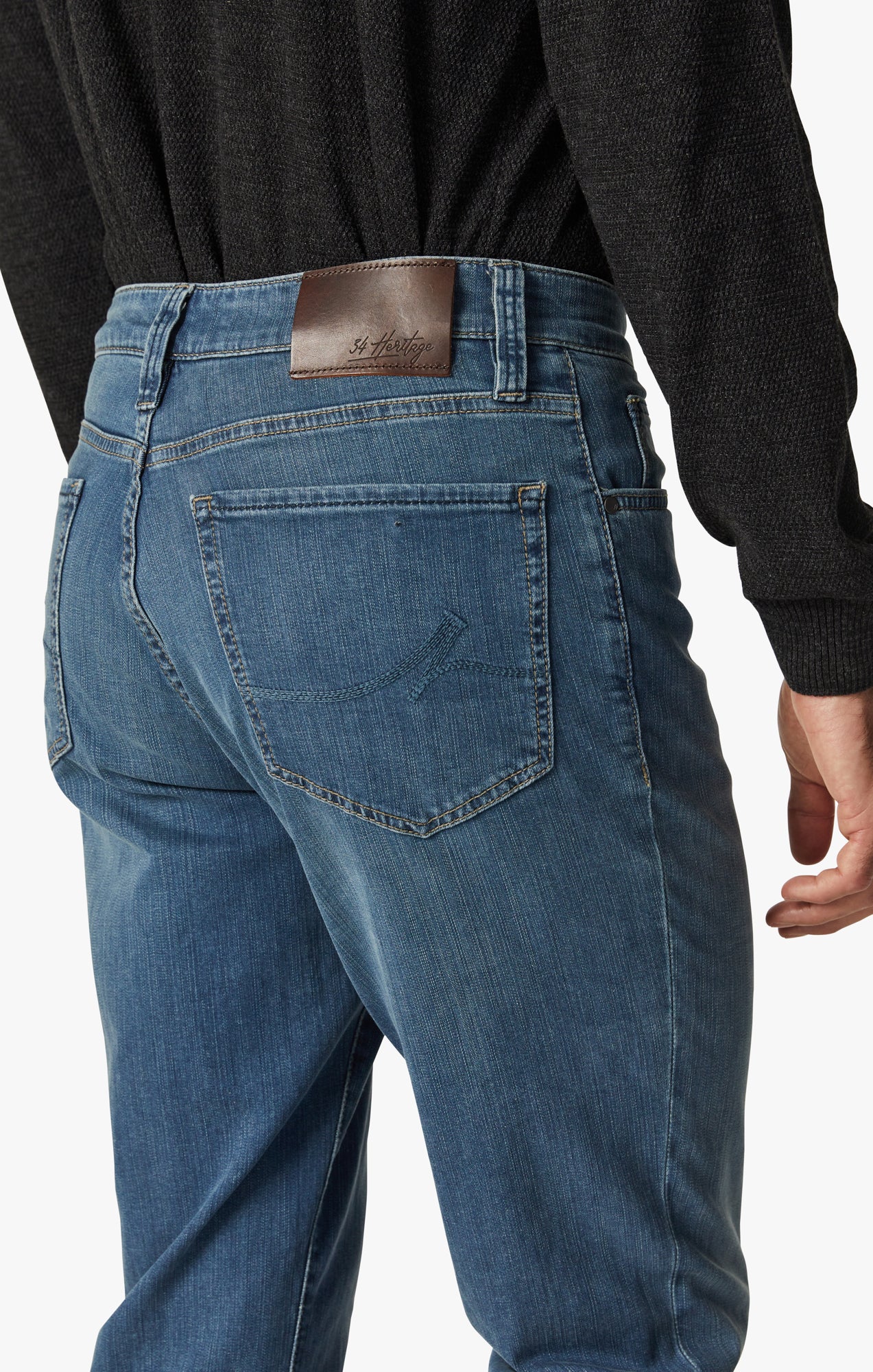 Charisma Relaxed Straight Jeans In Mid Soft - Image 5