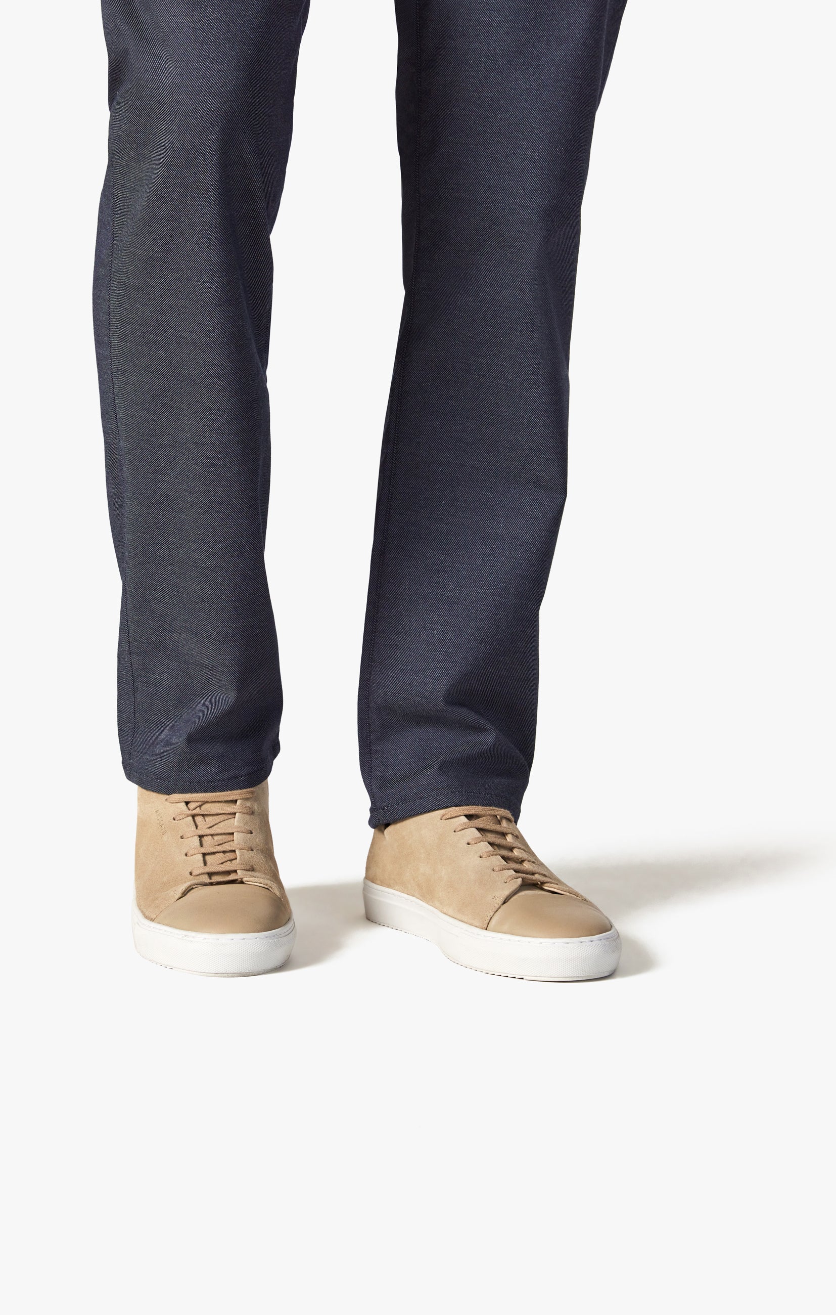 Charisma Relaxed Straight Pants In Navy Coolmax - Image 6