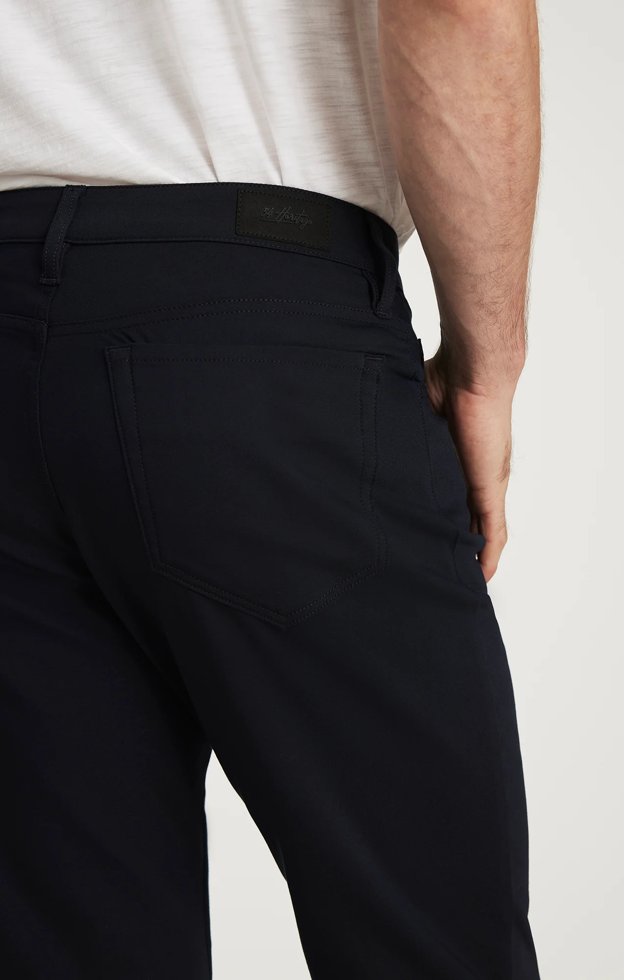 Charisma Relaxed Commuter Pants in Dark Navy - Image 6