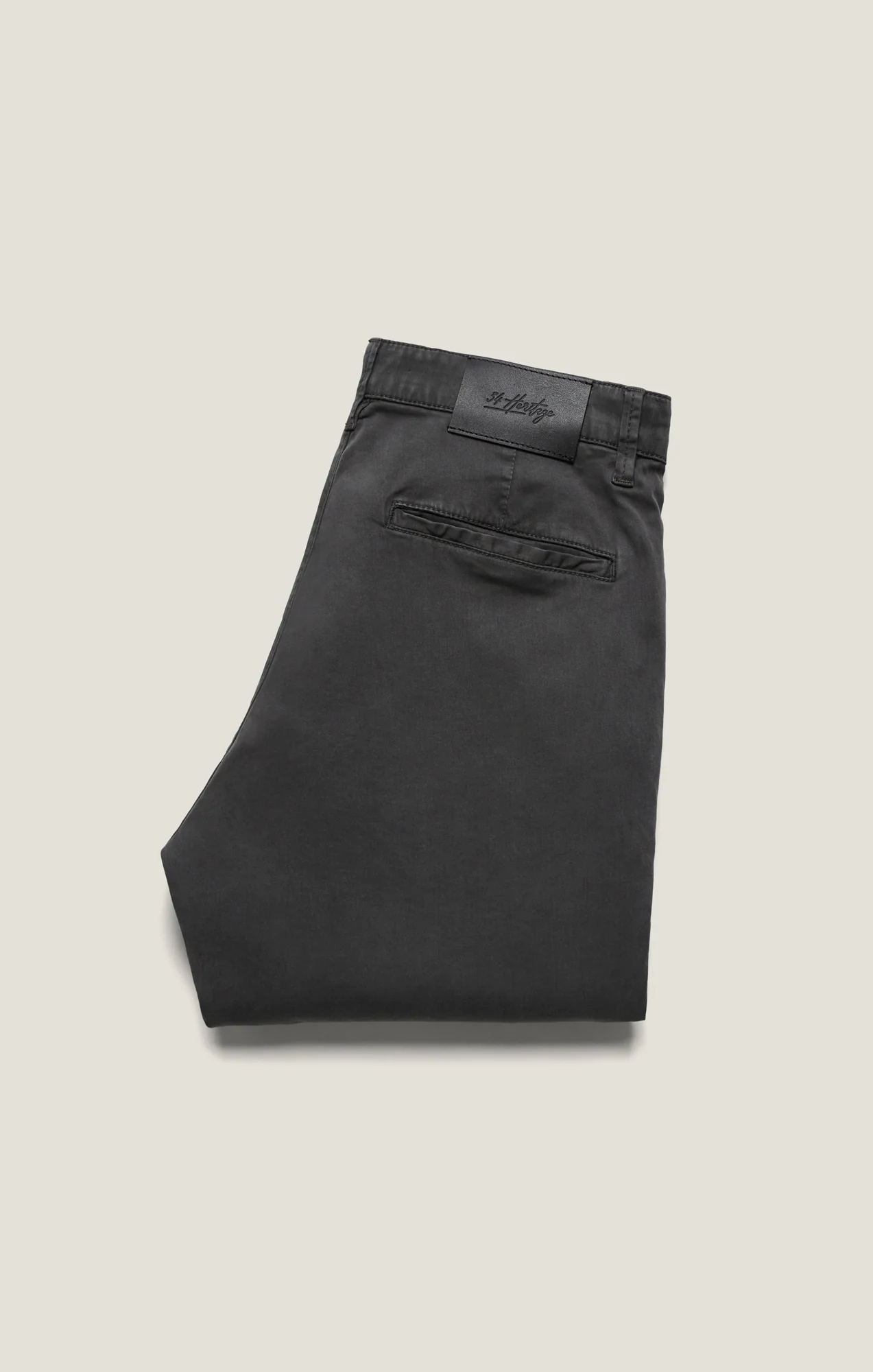 Charisma Relaxed Straight Chino in Ash Twill - Image 8