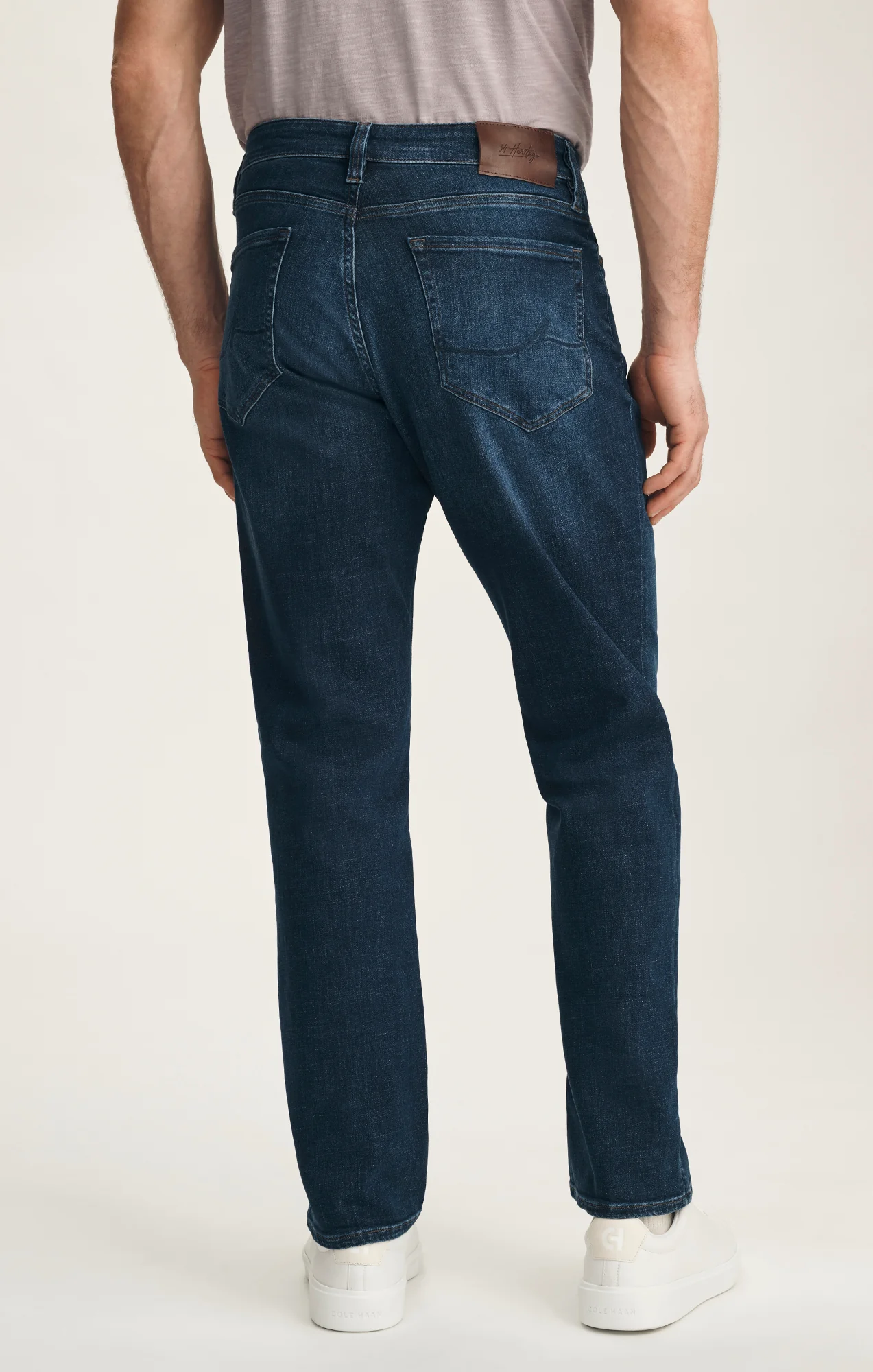 Charisma Relaxed Straight Jeans In Deep Brushed Vintage - Image 5