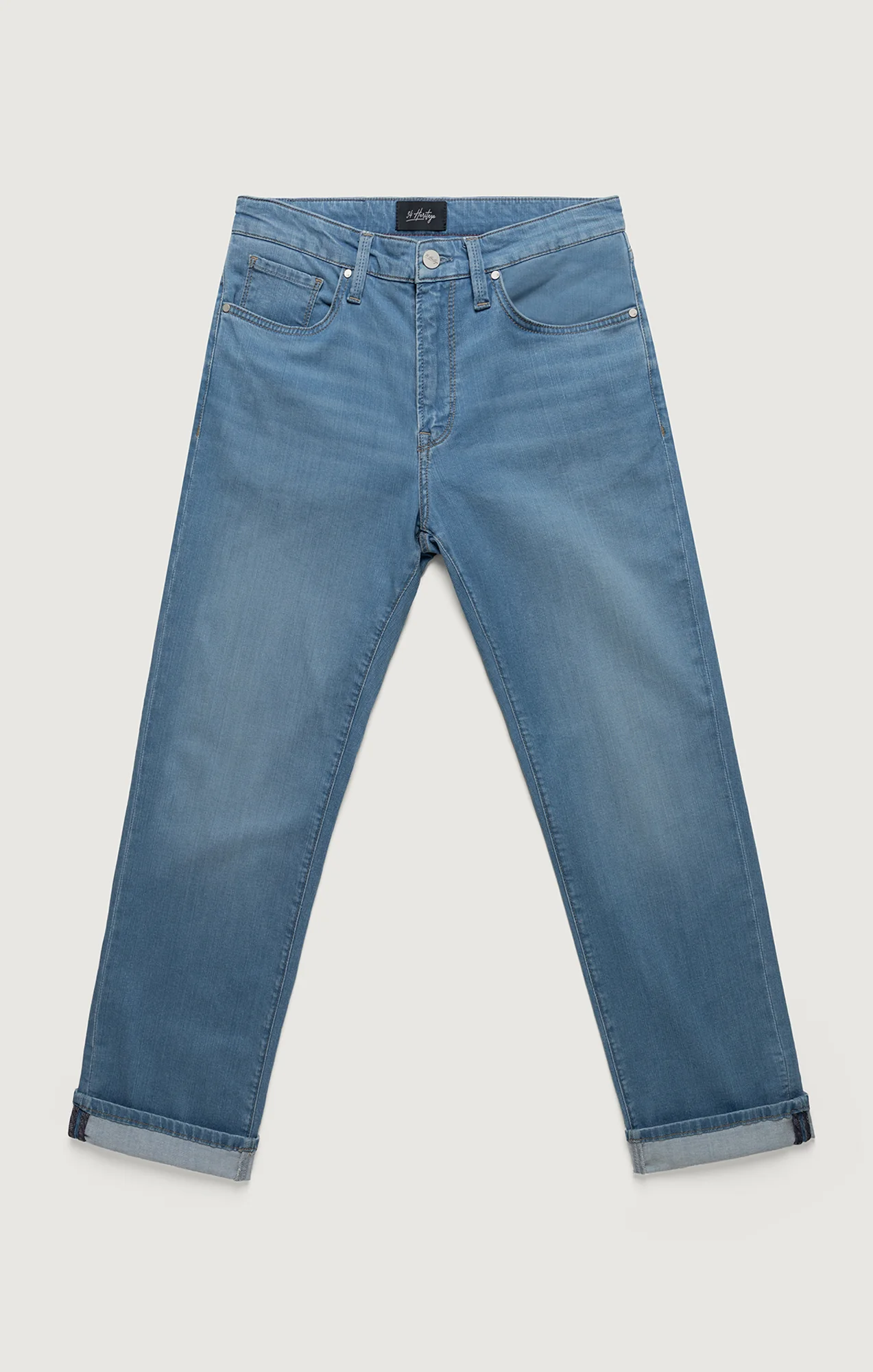 Charisma Relaxed Straight Jeans In Light Brushed Soft - Image 6