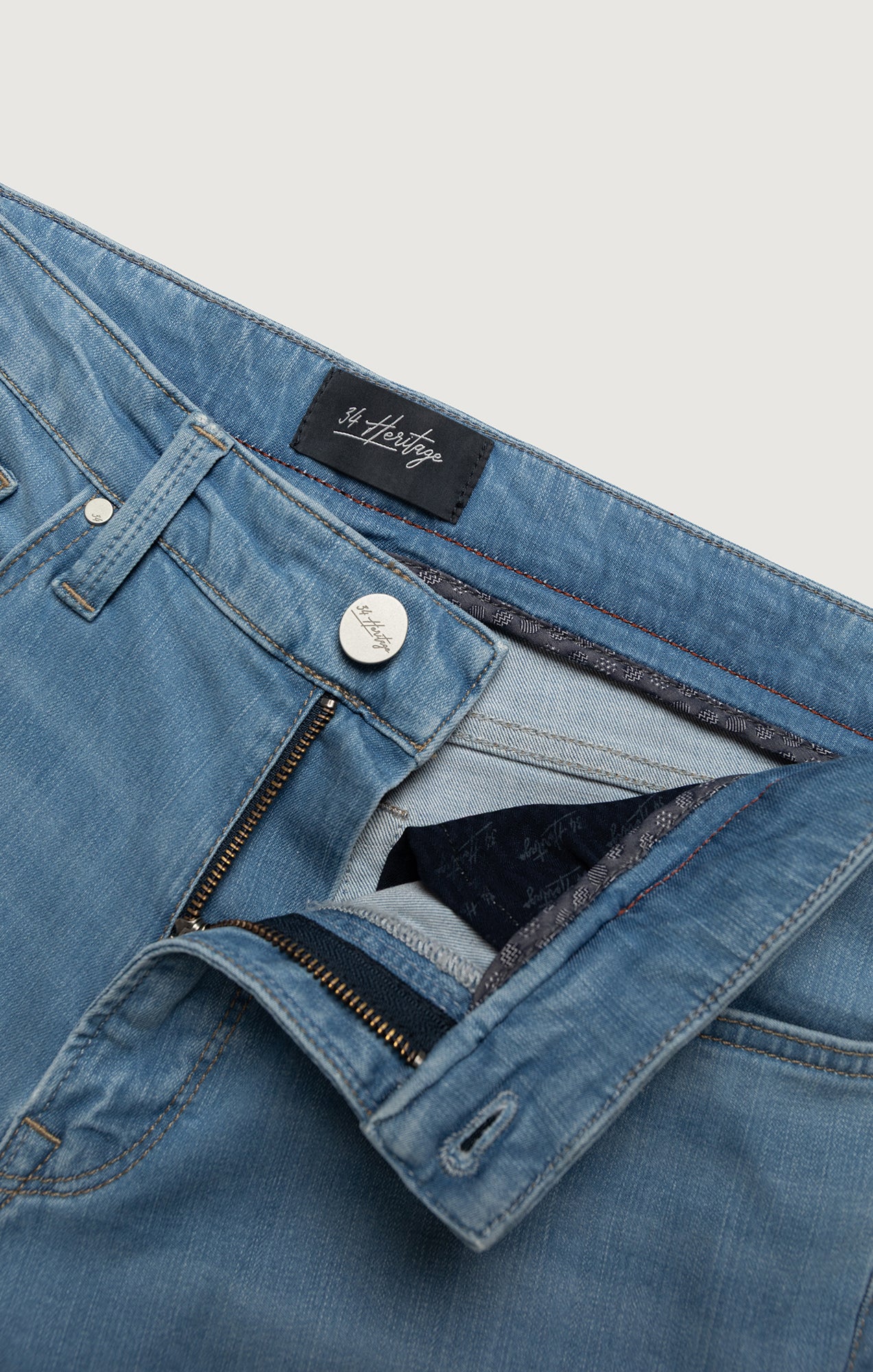 Charisma Relaxed Straight Jeans In Light Brushed Soft - Image 7