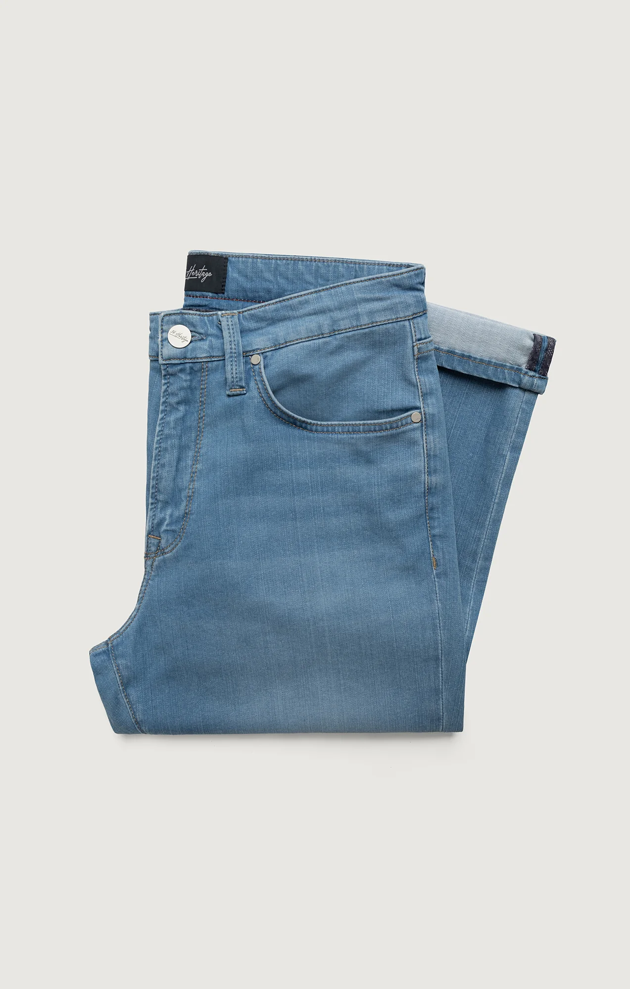 Charisma Relaxed Straight Jeans In Light Brushed Soft - Image 8