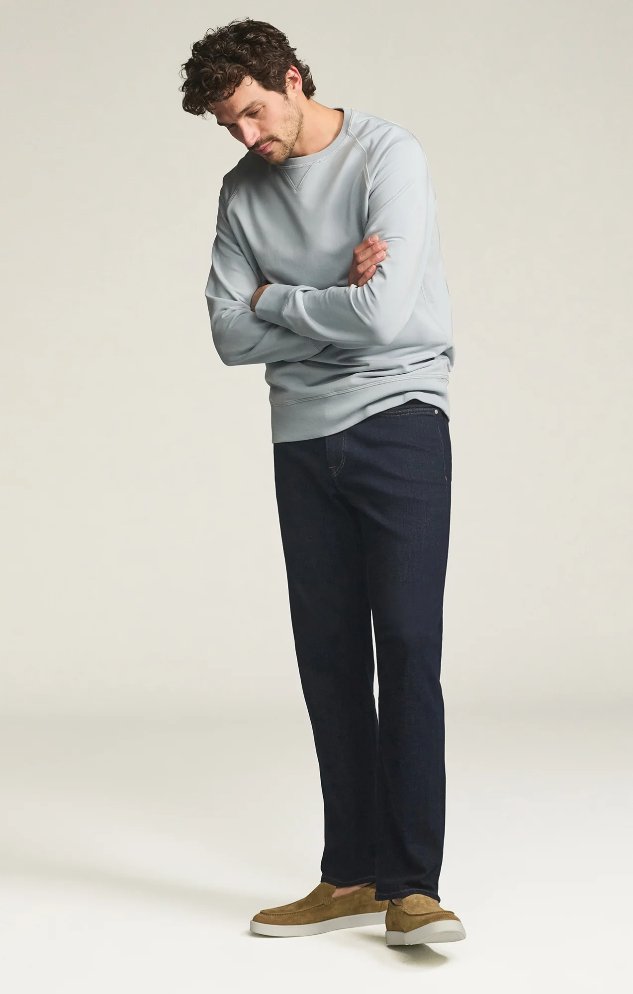 Charisma Relaxed Straight Jeans in Rinse Organic Ultra - Image 3