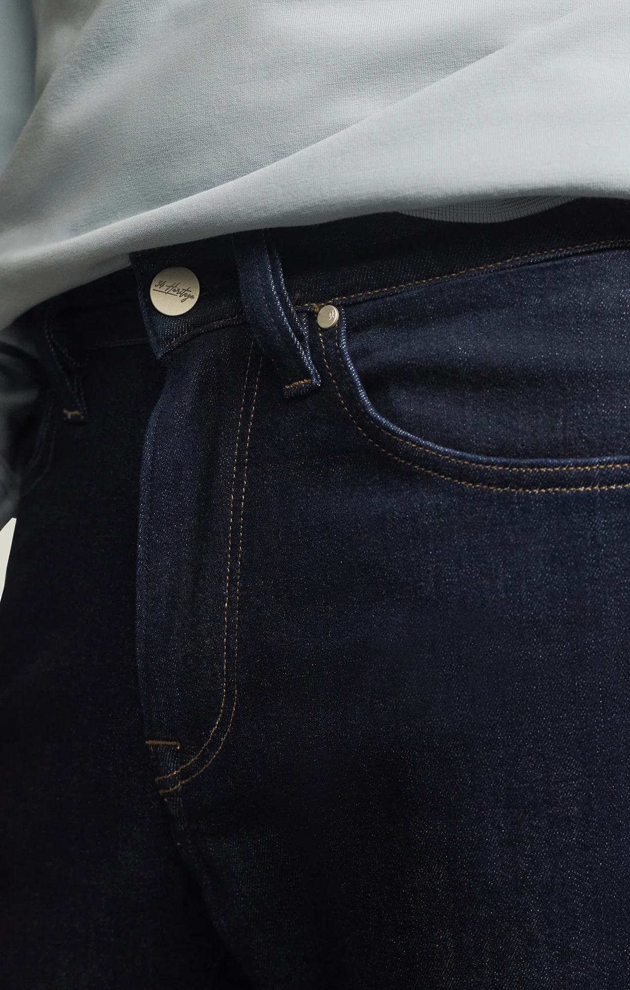 Charisma Relaxed Straight Jeans in Rinse Organic Ultra - Image 5