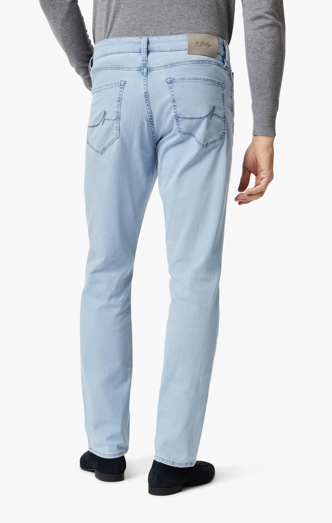 Charisma Relaxed Straight Leg Jeans In Bleached Kona - Image 5