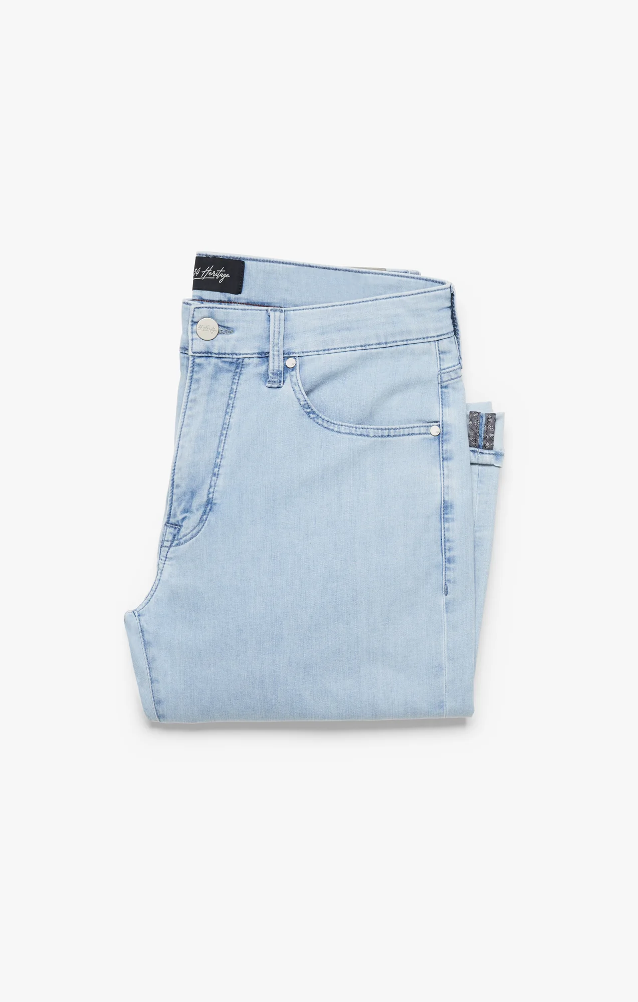 Charisma Relaxed Straight Leg Jeans In Bleached Kona - Image 7