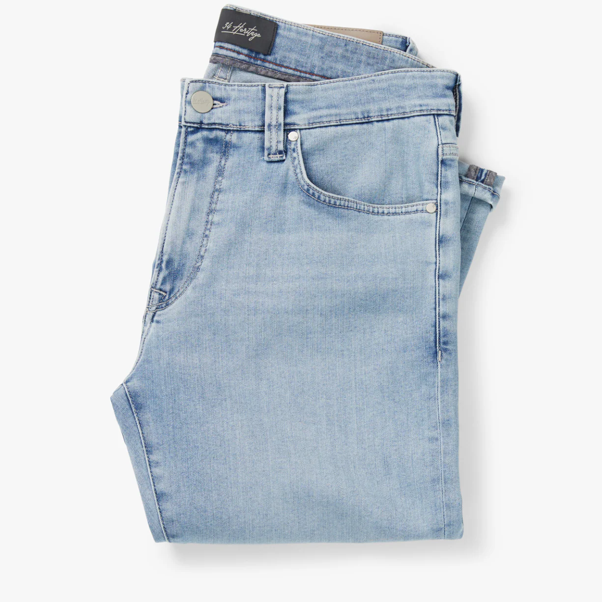 Charisma Relaxed Straight Leg Jeans In Bleached Urban - Image 7