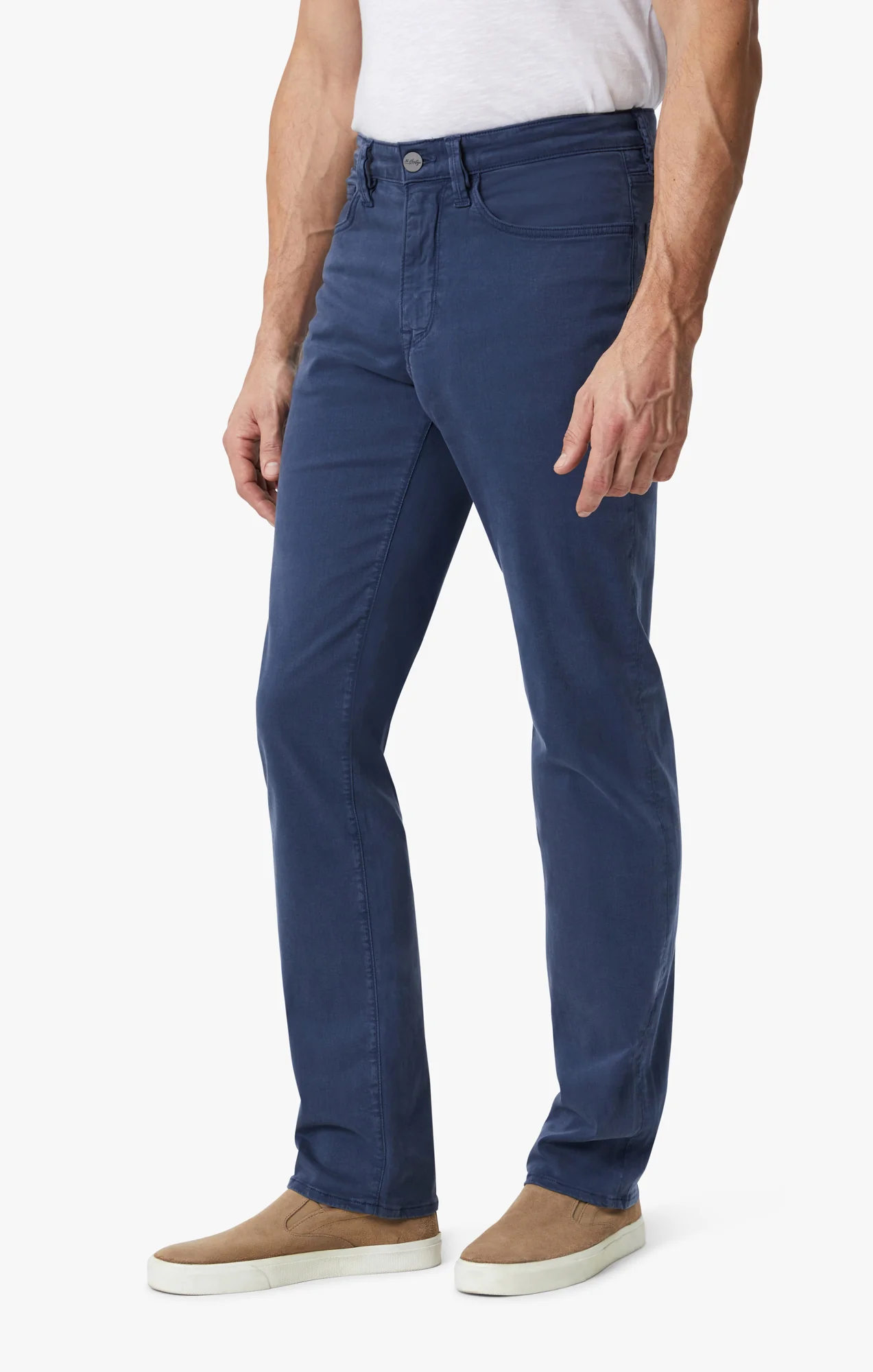 Charisma Relaxed Straight Leg Pants In Dark Denim Twill - Image 3