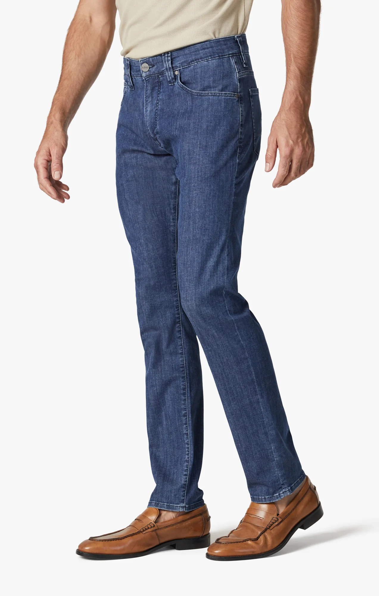 Charisma Relaxed Straight Leg Jeans In Mid Kona - Image 3
