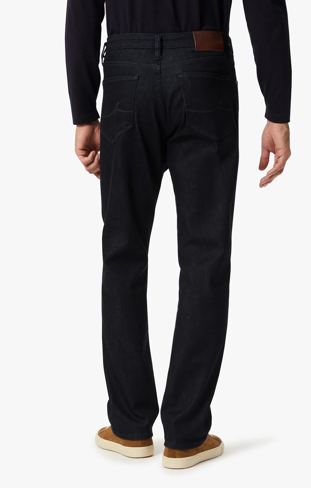 Charisma Relaxed Straight Leg Jeans In Midnight Tonal Urban - Image 5