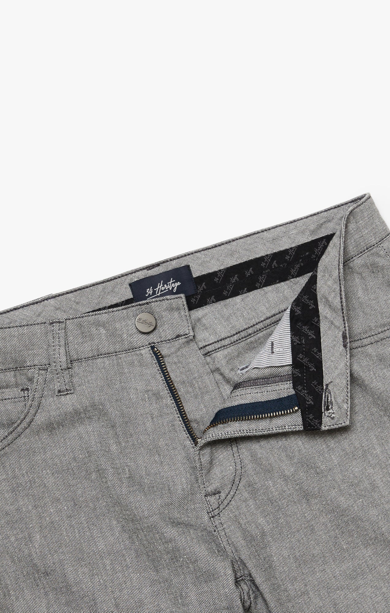 Charisma Relaxed Straight Leg Pants In Anthracite Hemp - Image 10