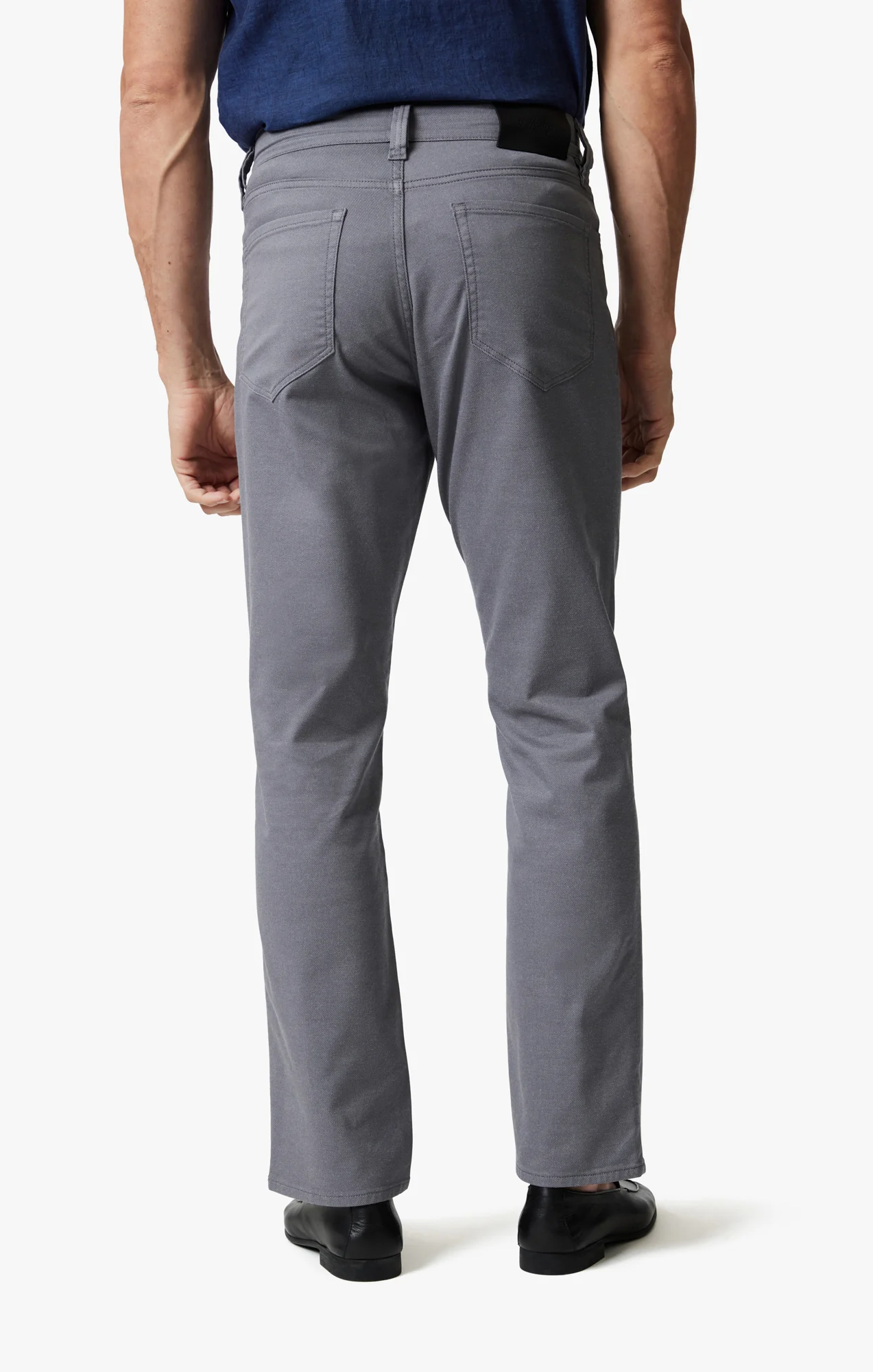 Charisma Relaxed Straight Leg Pants In Stormy Coolmax - Image 4