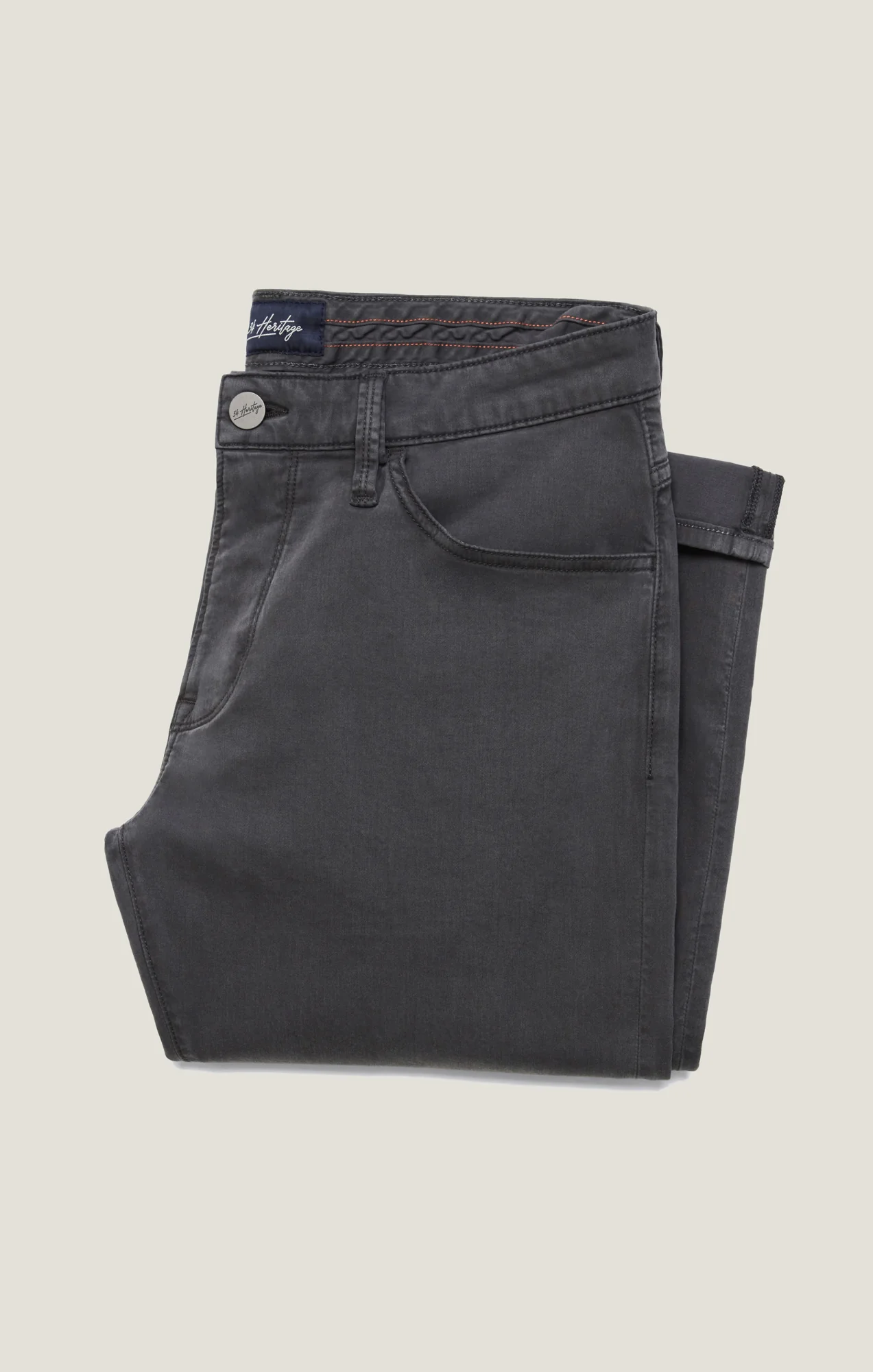 Charisma Relaxed Straight Pants in Ash Twill - Image 8