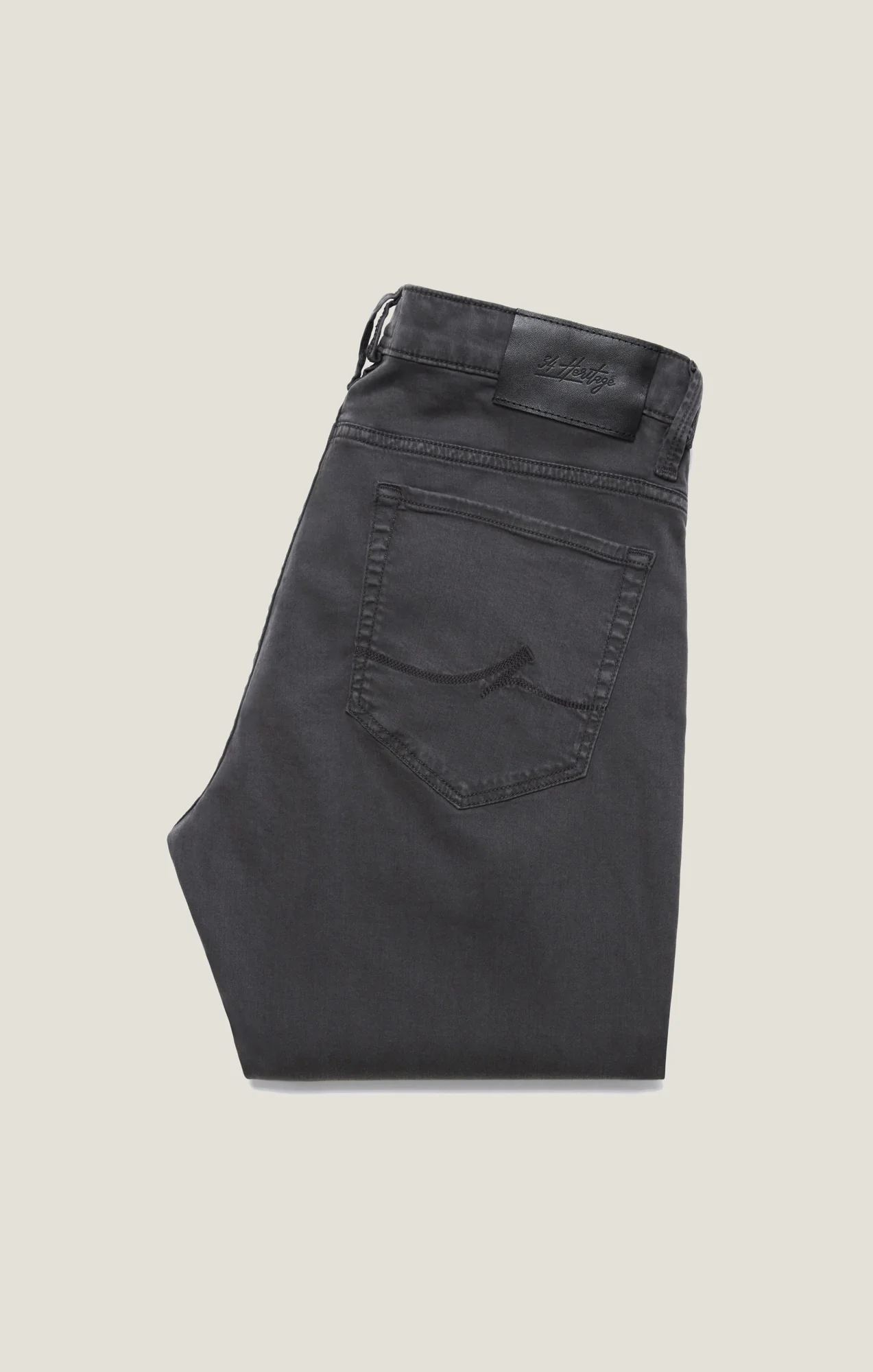 Charisma Relaxed Straight Pants in Ash Twill - Image 9