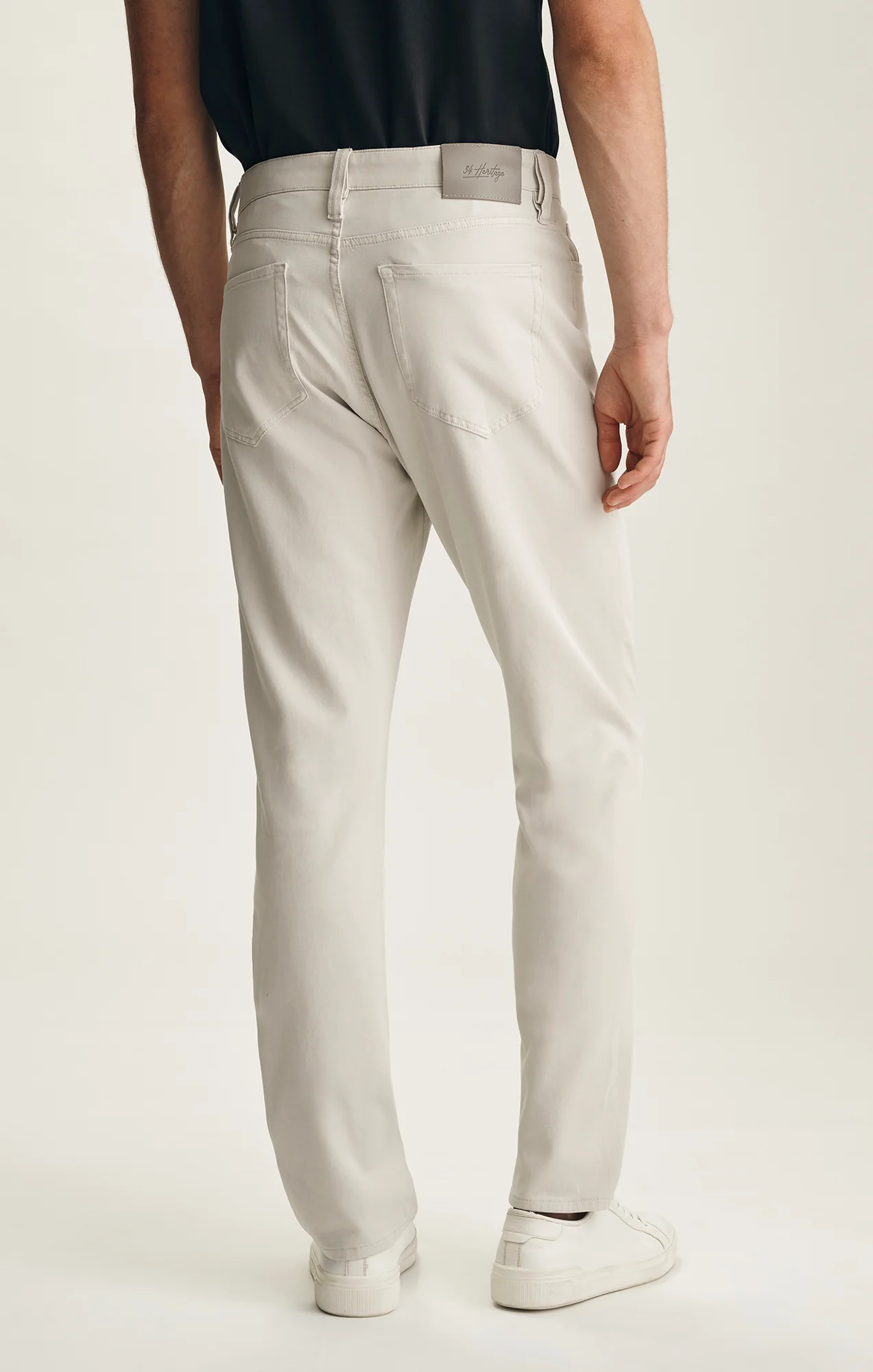 Charisma Relaxed Straight Pants In Bone Cloud Luxe - Image 5