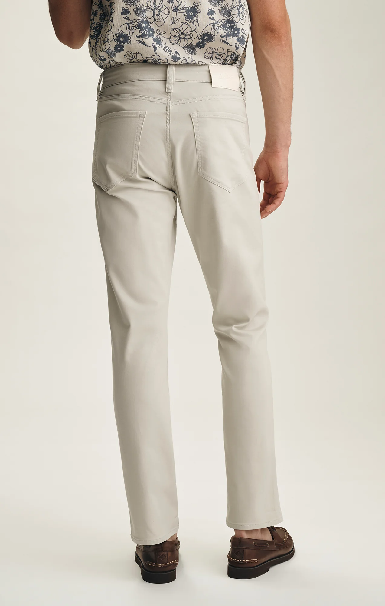 Charisma Relaxed Straight Pants In Bone Coolmax - Image 3