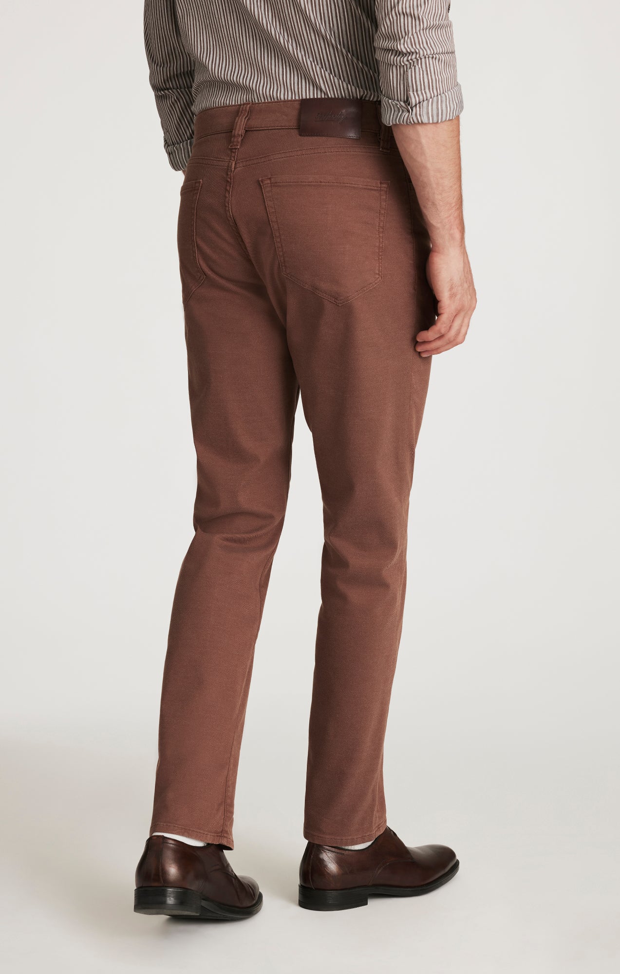 Charisma Relaxed Straight Pants in Cappuccino Coolmax - Image 4