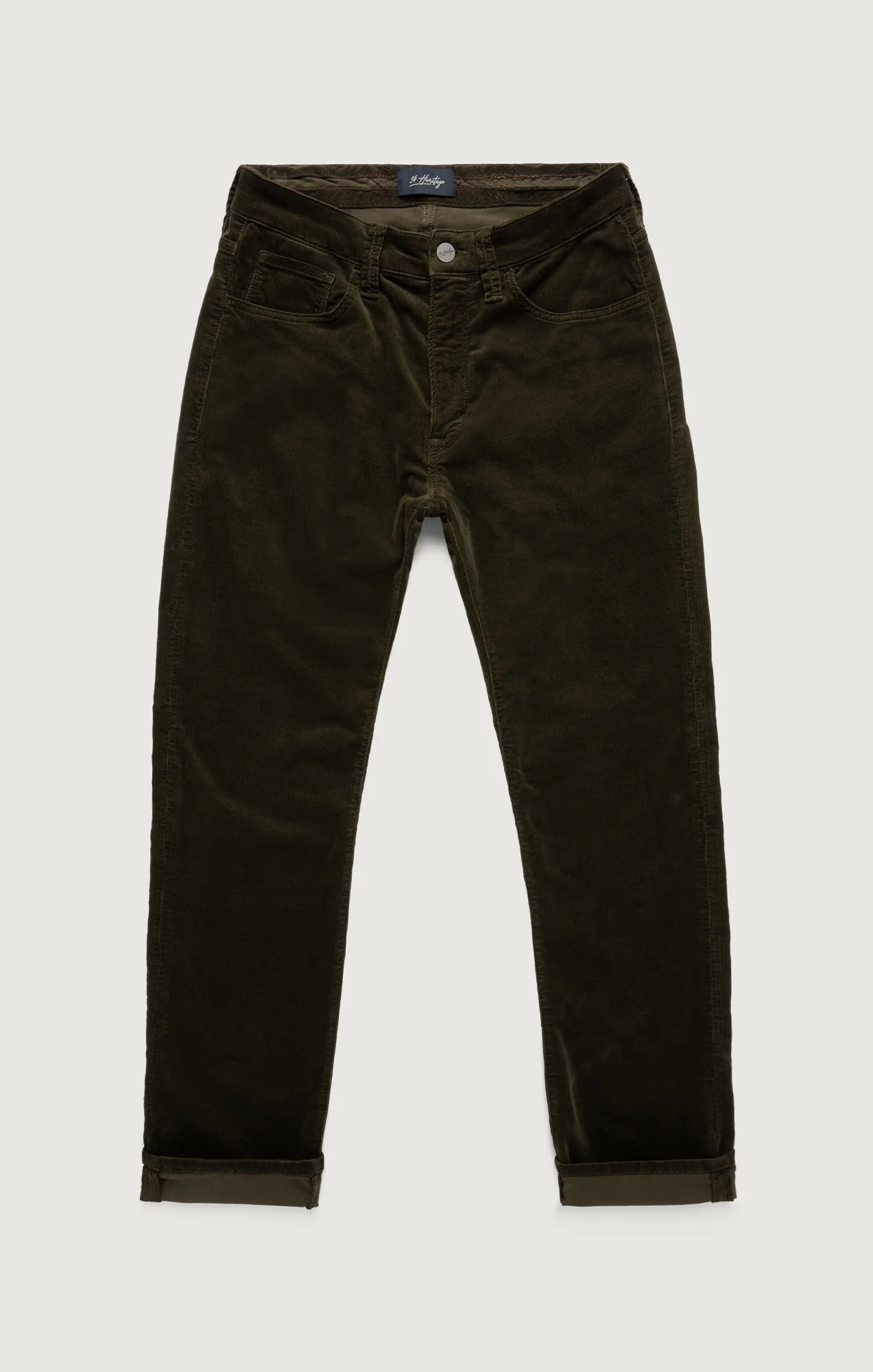 Charisma Relaxed Straight Pants in Fern Cord - Image 5