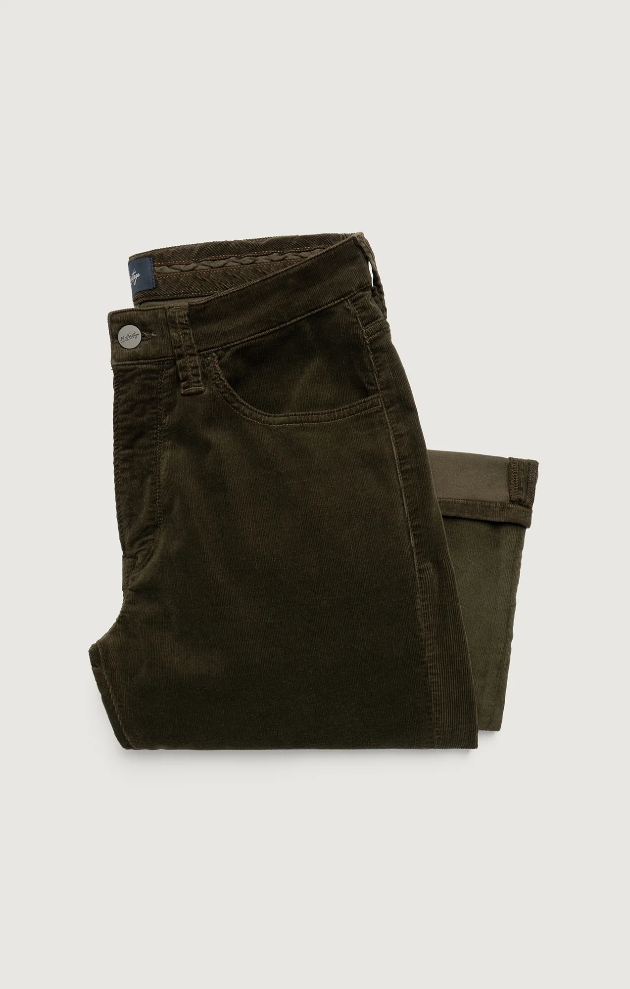 Courage Straight Leg Pants in Fern Cord - Image 6
