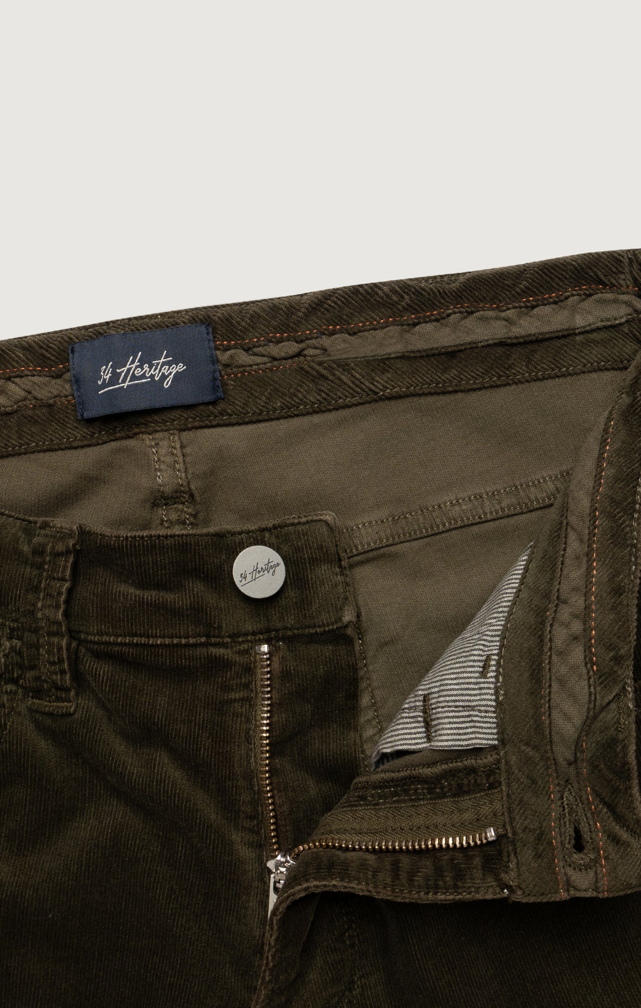 Courage Straight Leg Pants in Fern Cord - Image 5