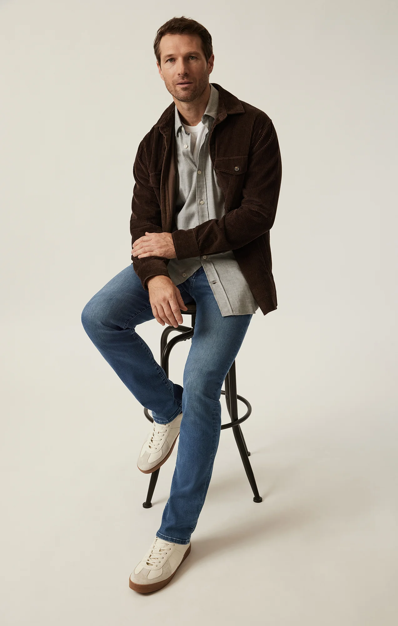 Charisma Relaxed Straight Pants in Foggy Siena - Image 7