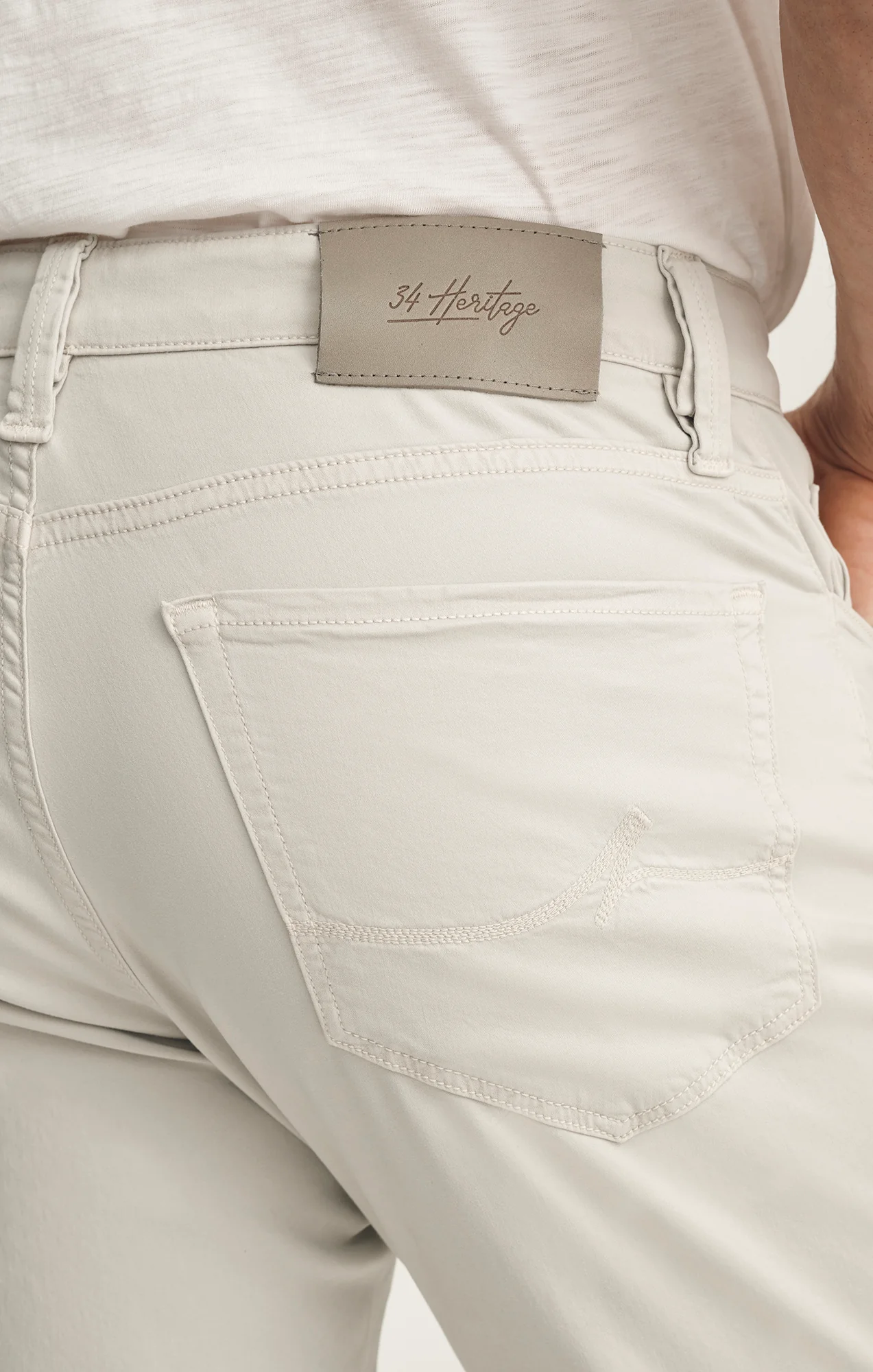 Charisma Relaxed Straight Pants In Glacier Twill - Image 5