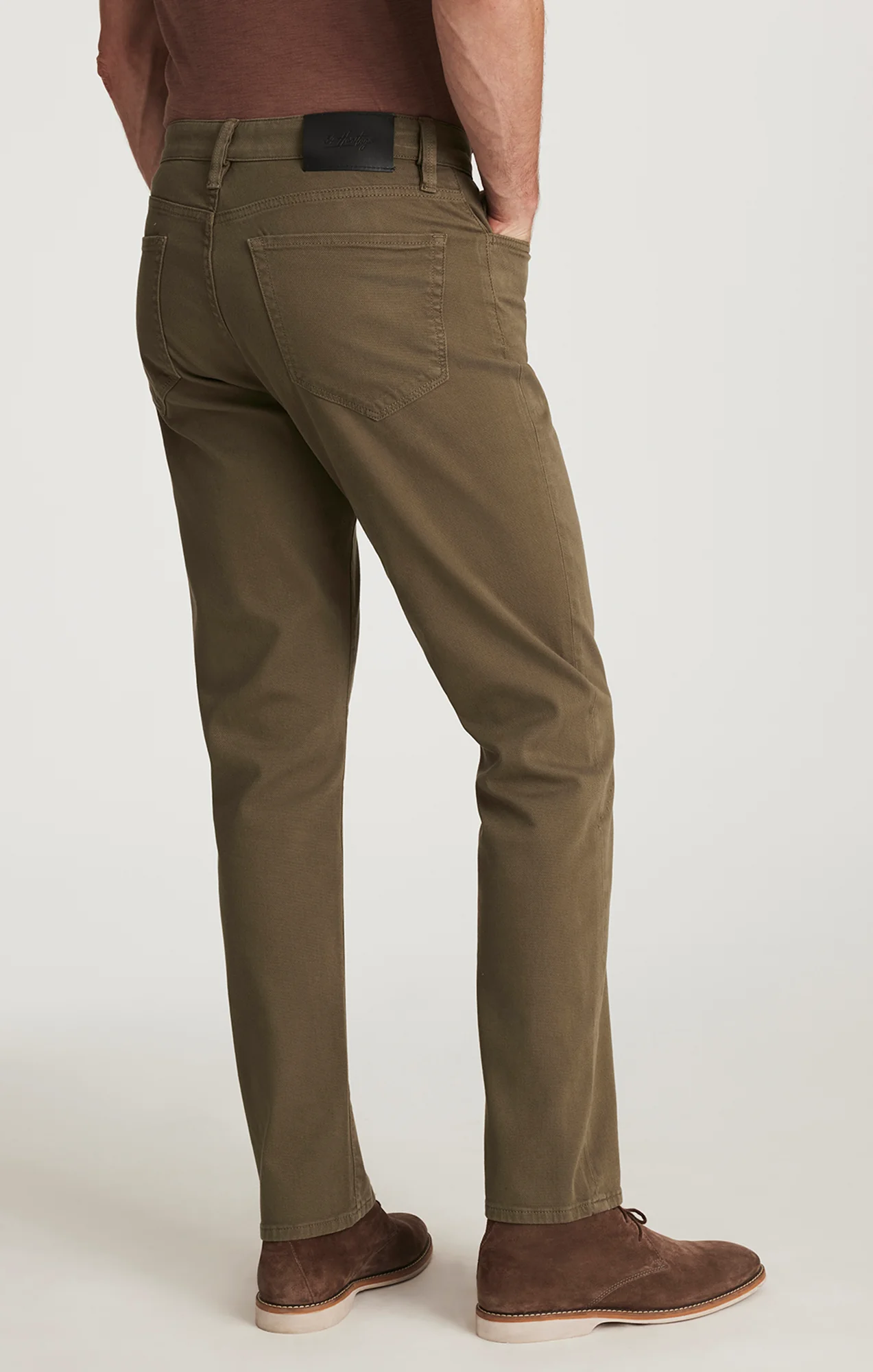 Charisma Relaxed Straight Pants in Kalamata Honeycomb - Image 3